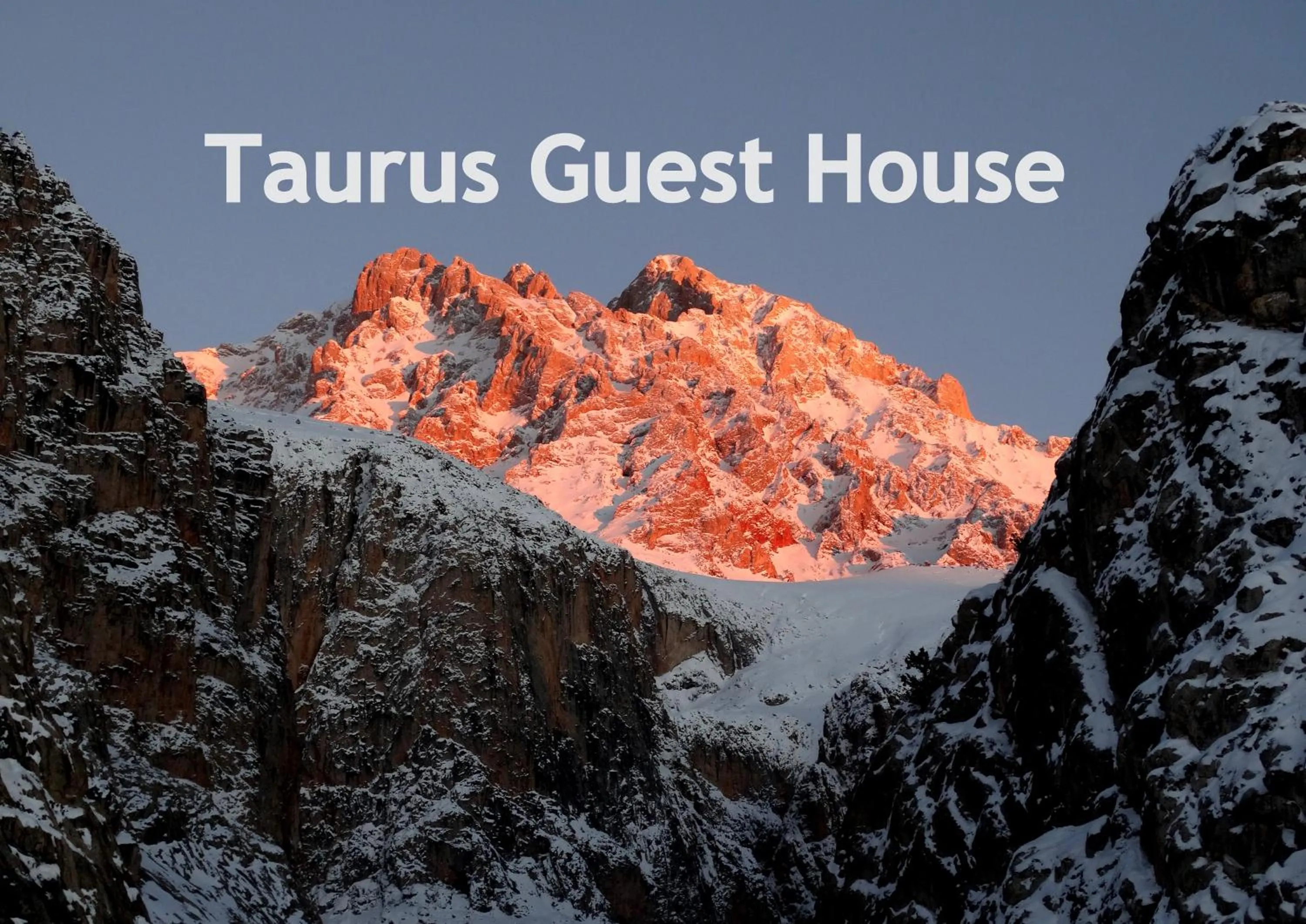 Natural landscape in Taurus Guest House