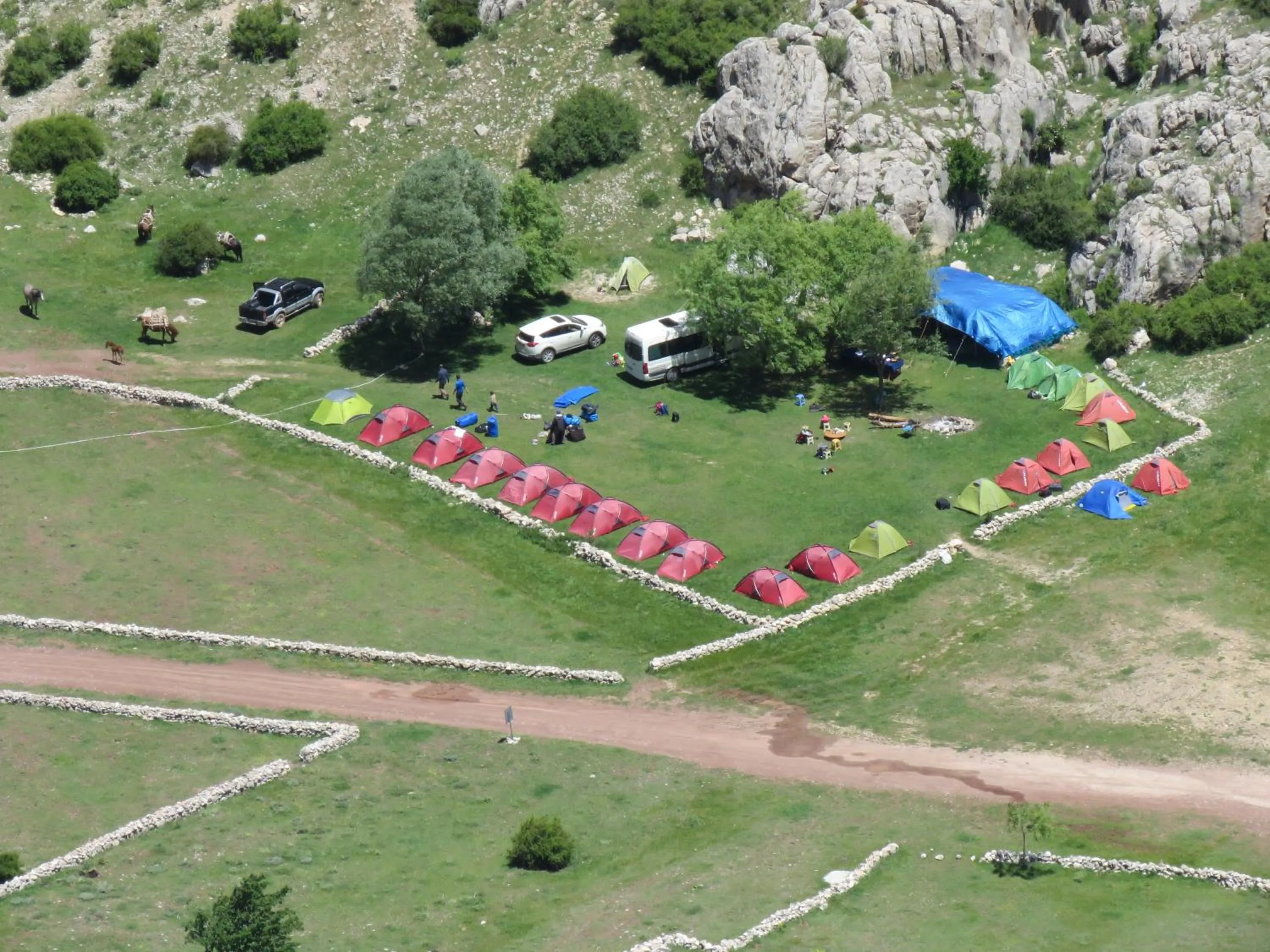 Bird's eye view in Taurus Guest House