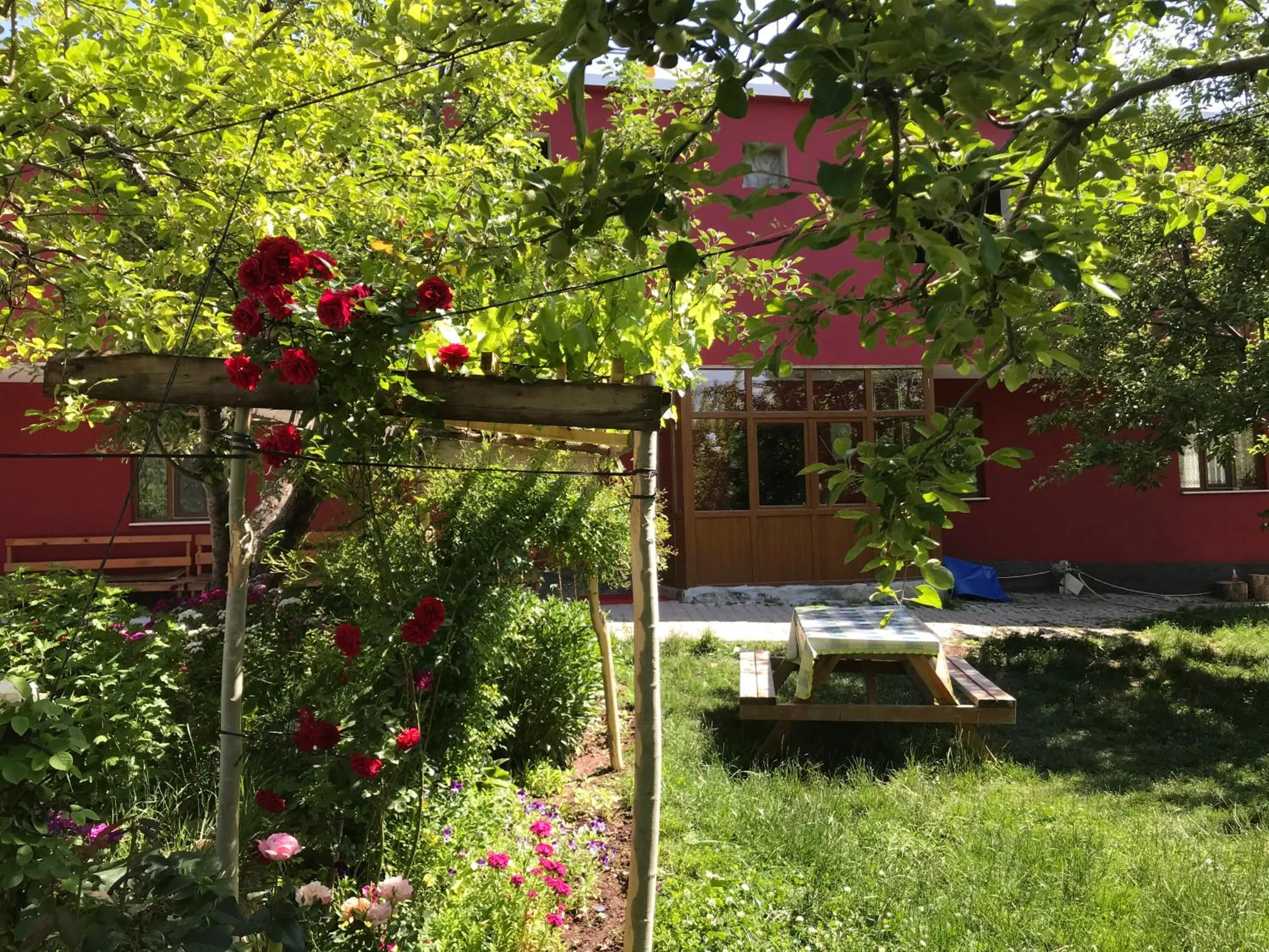 Garden view in Taurus Guest House