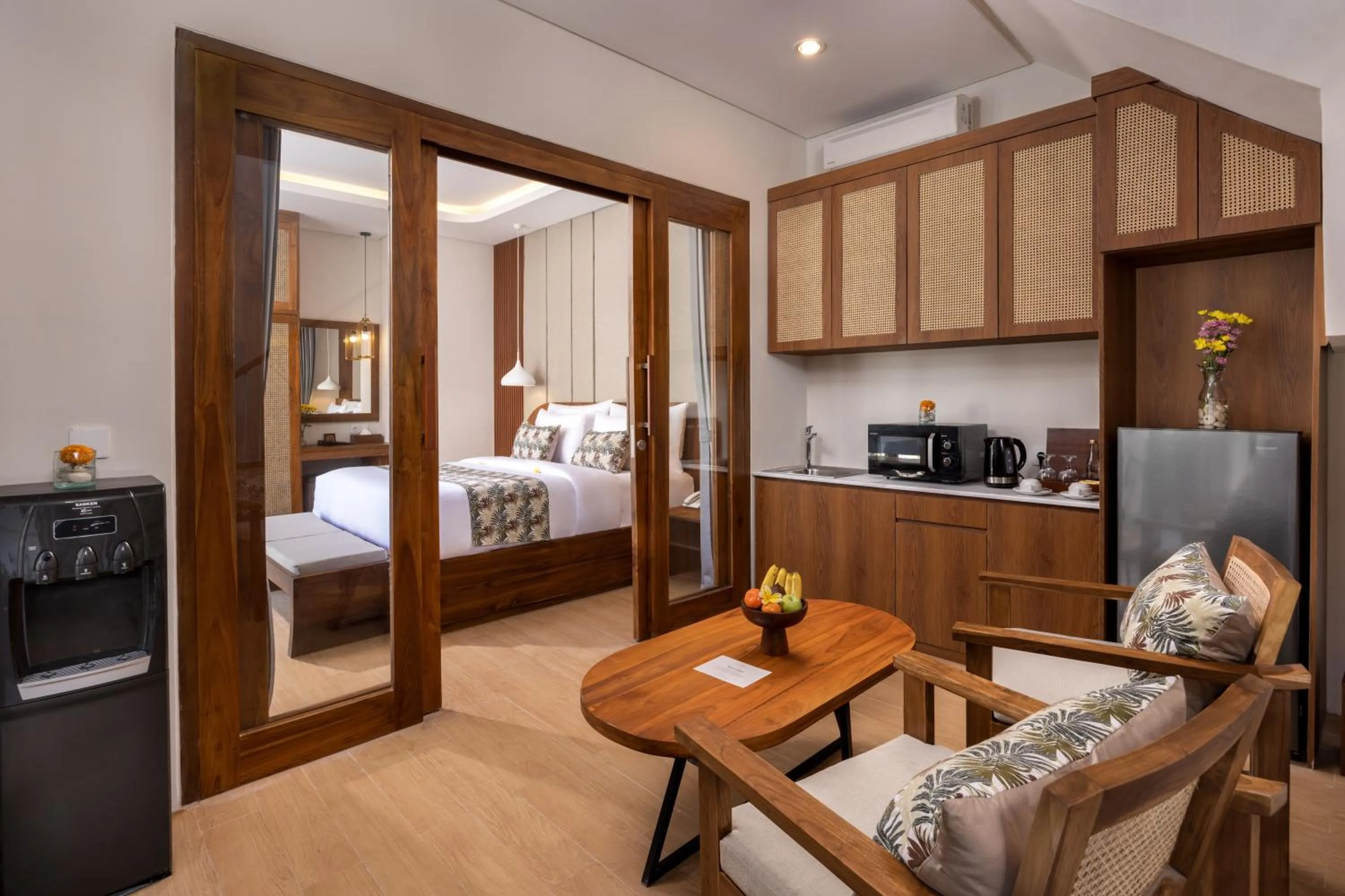 Living room, Bed in La Tropica Canggu Bali By Kanaya Hospitality