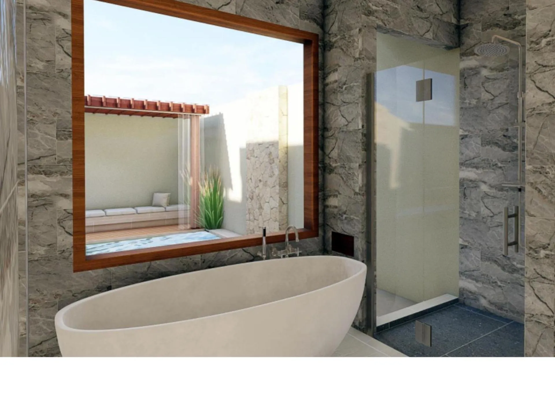 Shower in La Tropica Canggu Bali By Kanaya Hospitality
