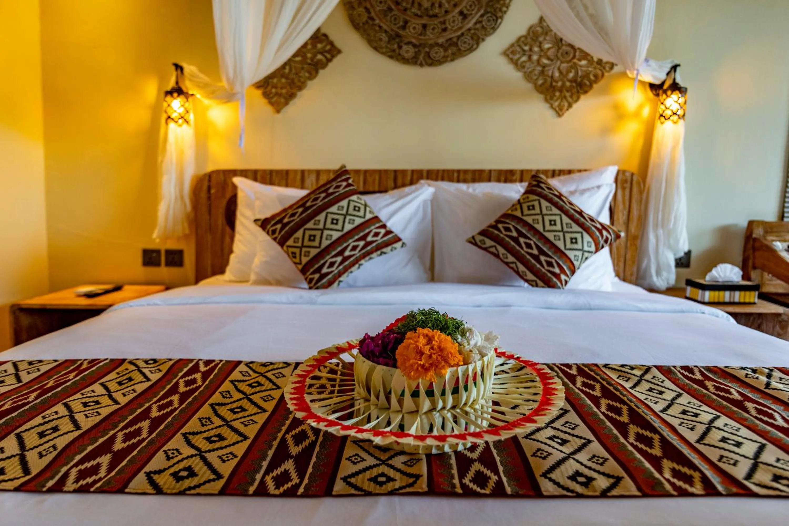 Bed in Shankara Villa Ubud by Dhananjaya Hospitality