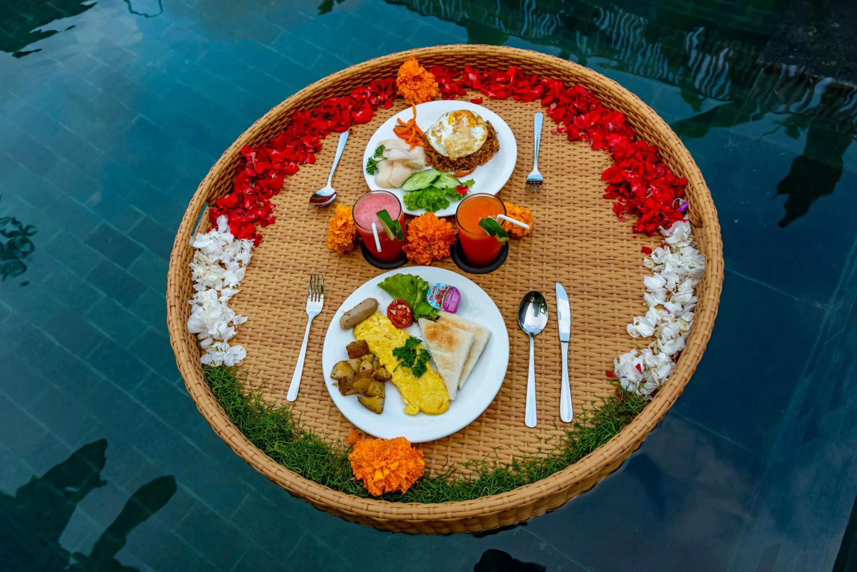 Breakfast in Shankara Villa Ubud by Dhananjaya Hospitality