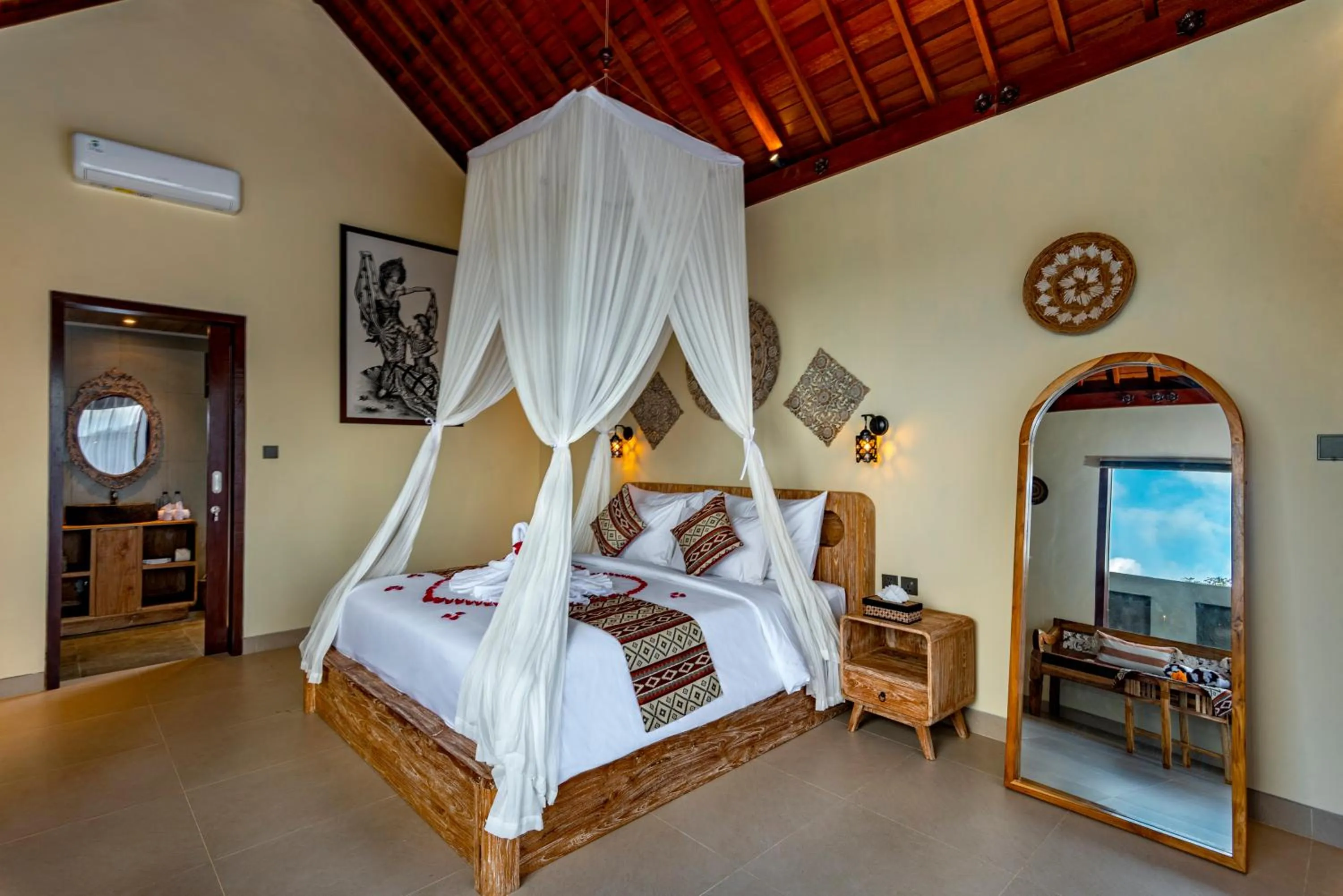 Bedroom, Bed in Shankara Villa Ubud by Dhananjaya Hospitality