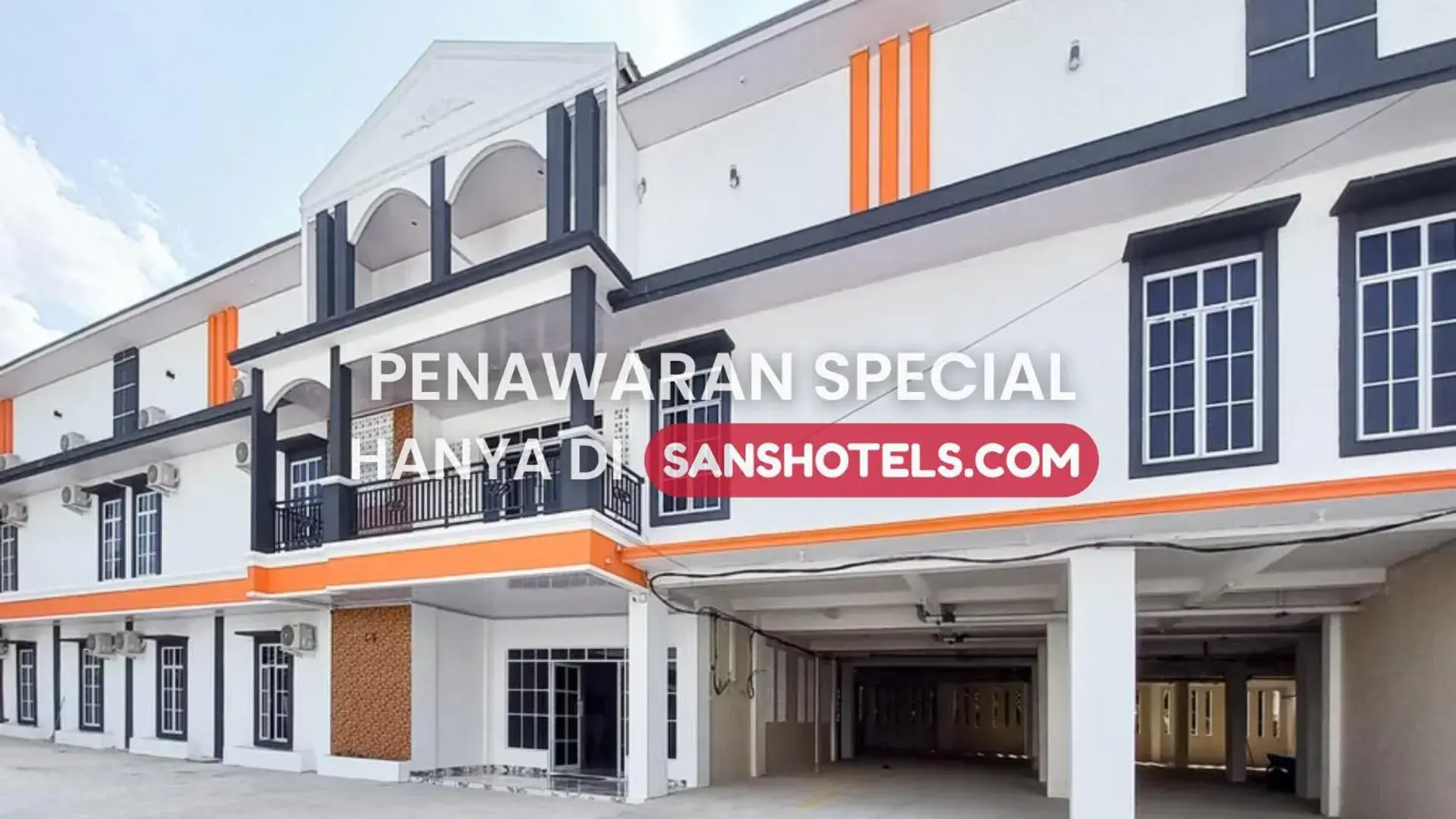 Property building in Sans Hotel Bliss Pekanbaru Property building in Sans Hotel Bliss Pekanbaru