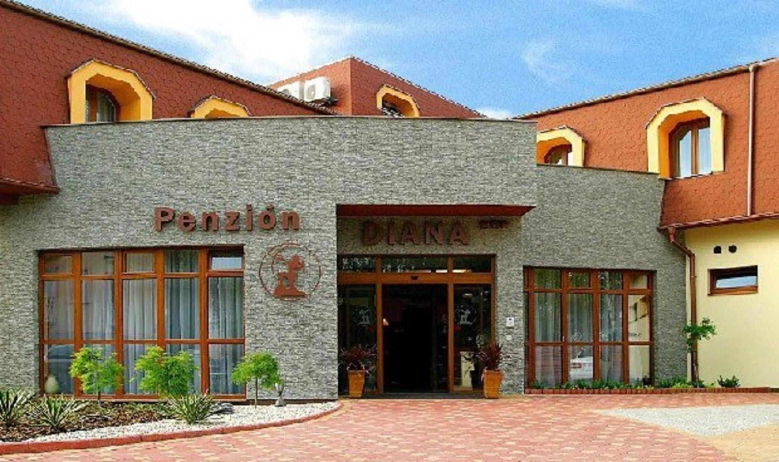 Facade/entrance in Penzion Diana