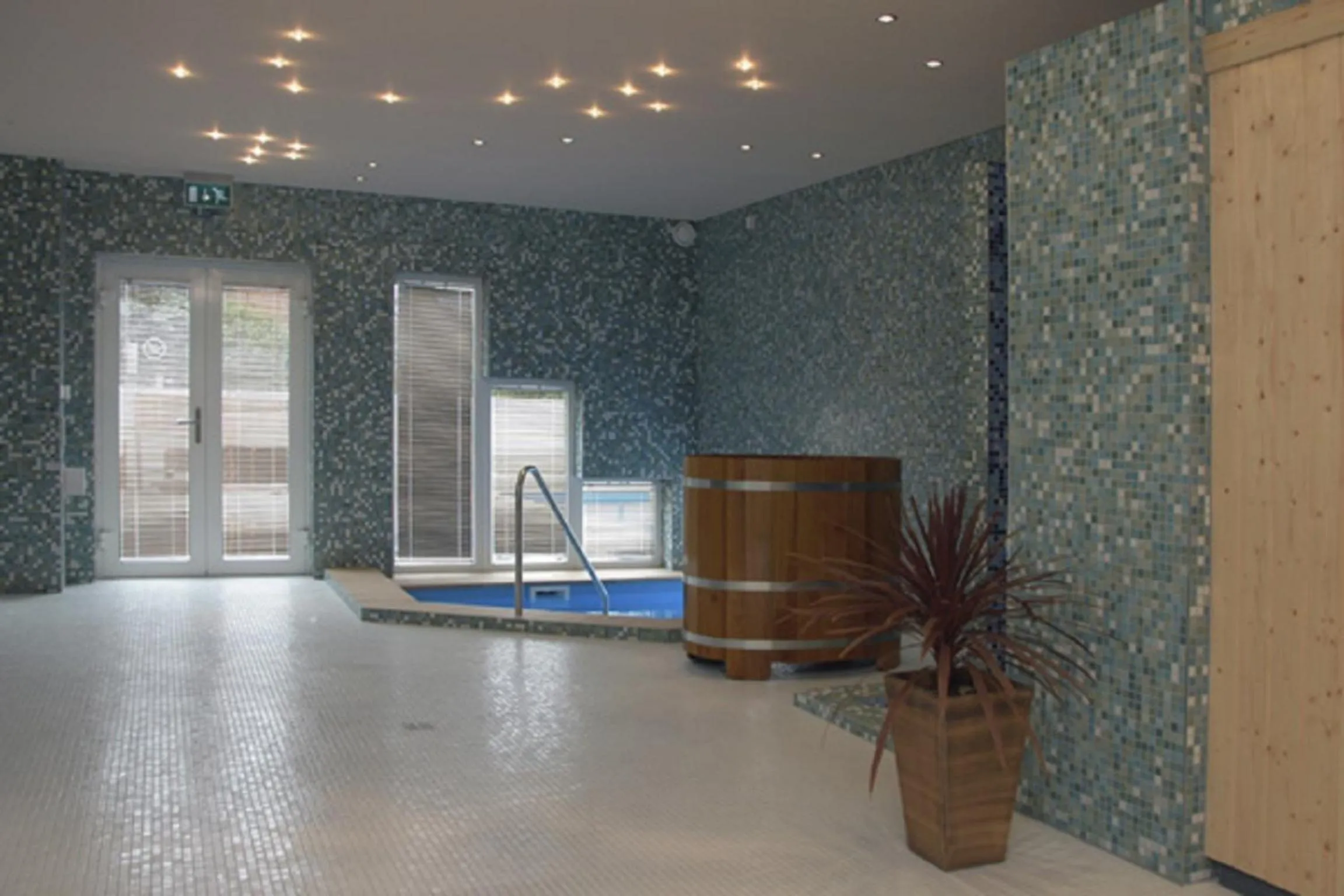 Swimming pool in Penzion Diana