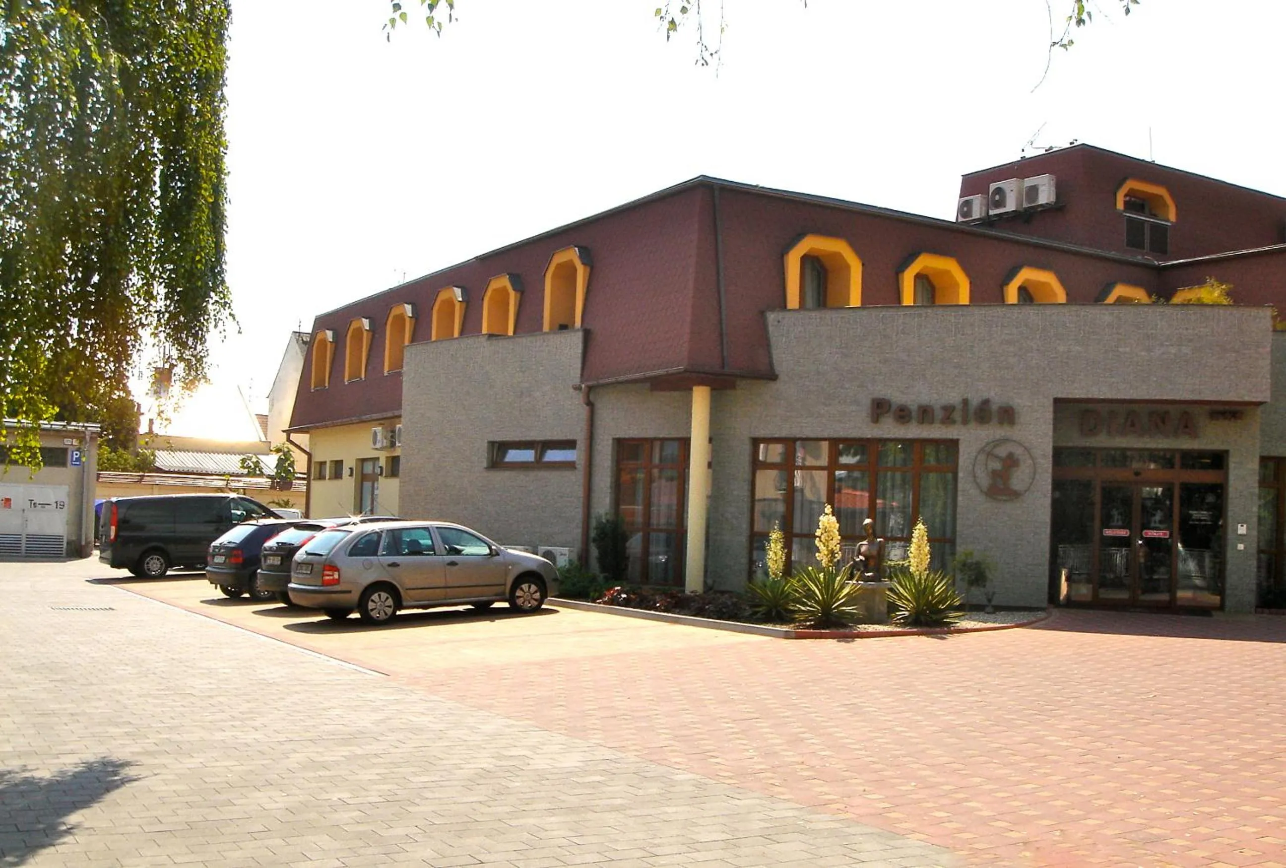 Facade/entrance in Penzion Diana