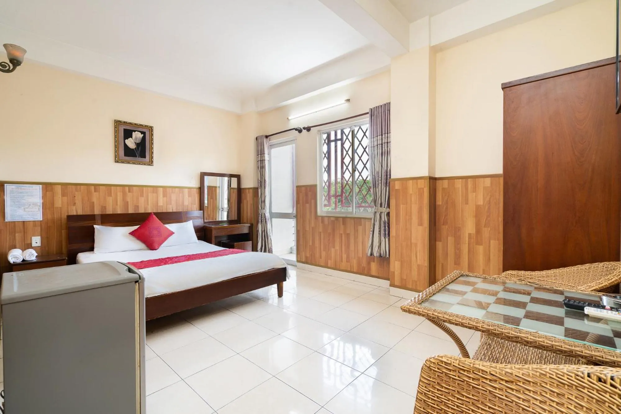 Photo of the whole room, Bed in Collection O Nam Phuong