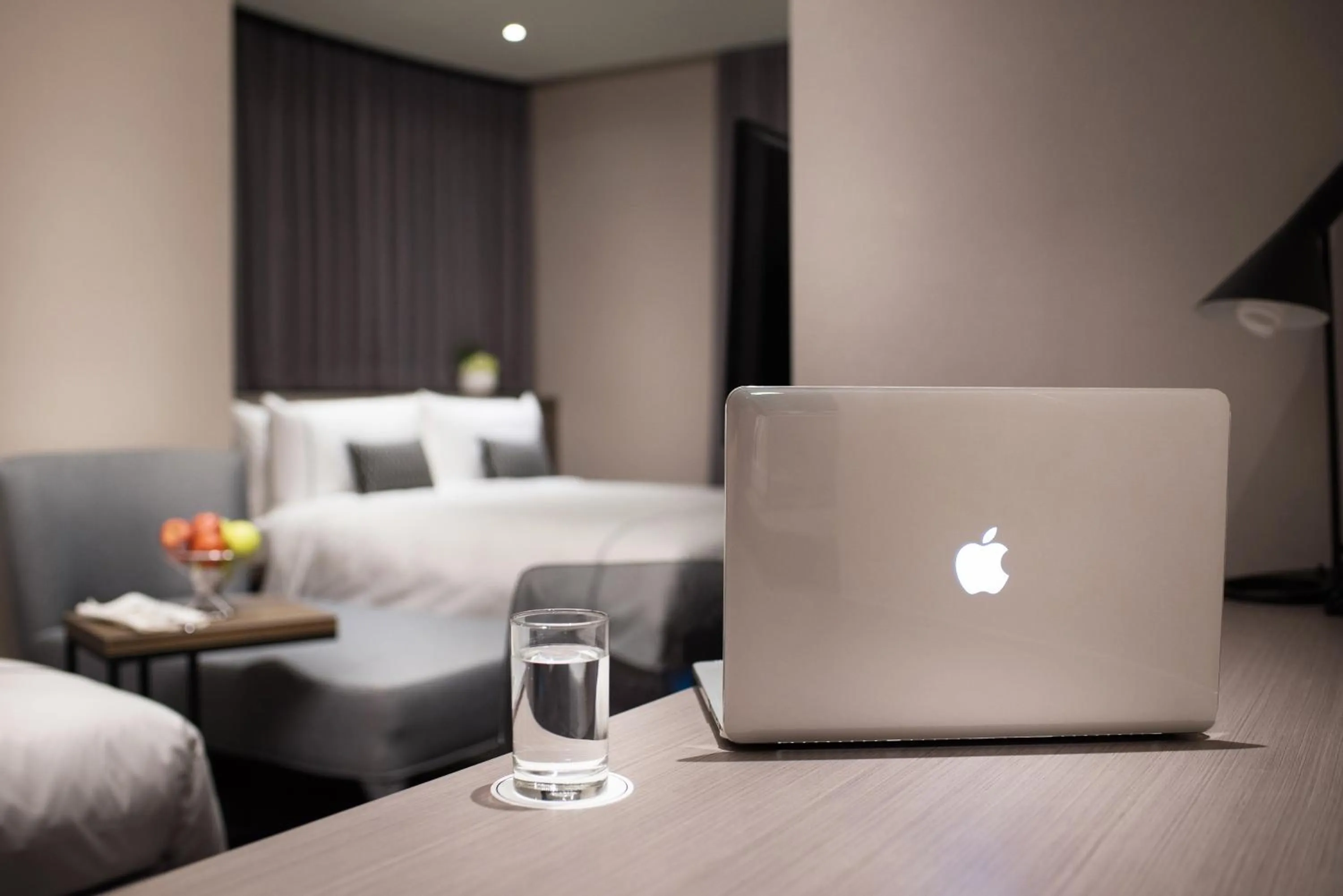 Photo of the whole room, Bed in Hotel Reve Taichung