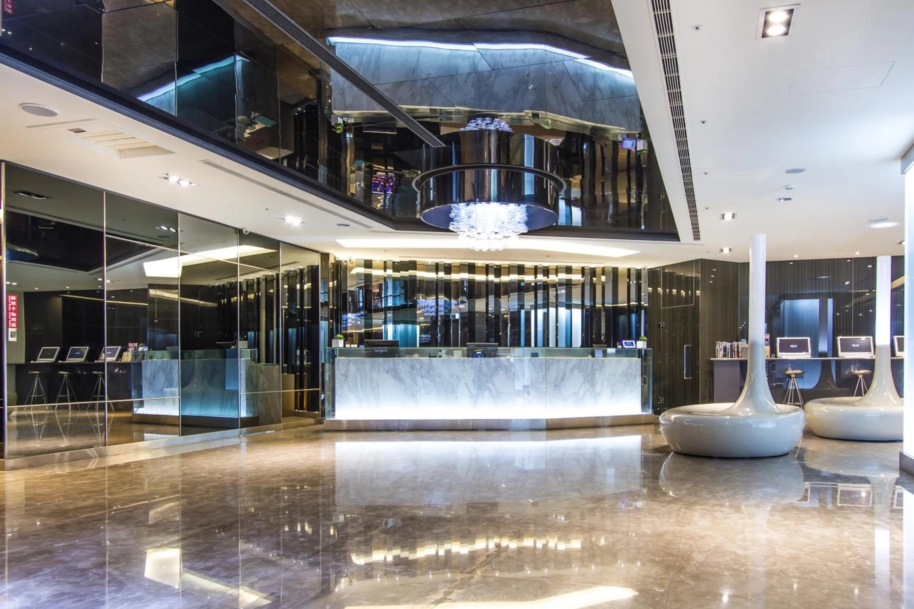 Lobby or reception in Hotel Reve Taichung