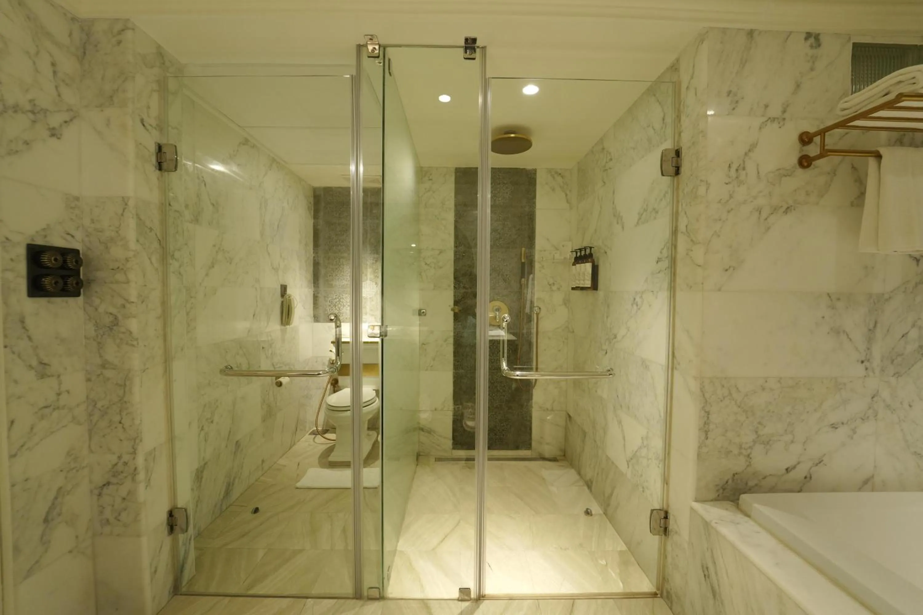 Bathroom in Fragrant Nature Kochi - A Five star Classified Hotel