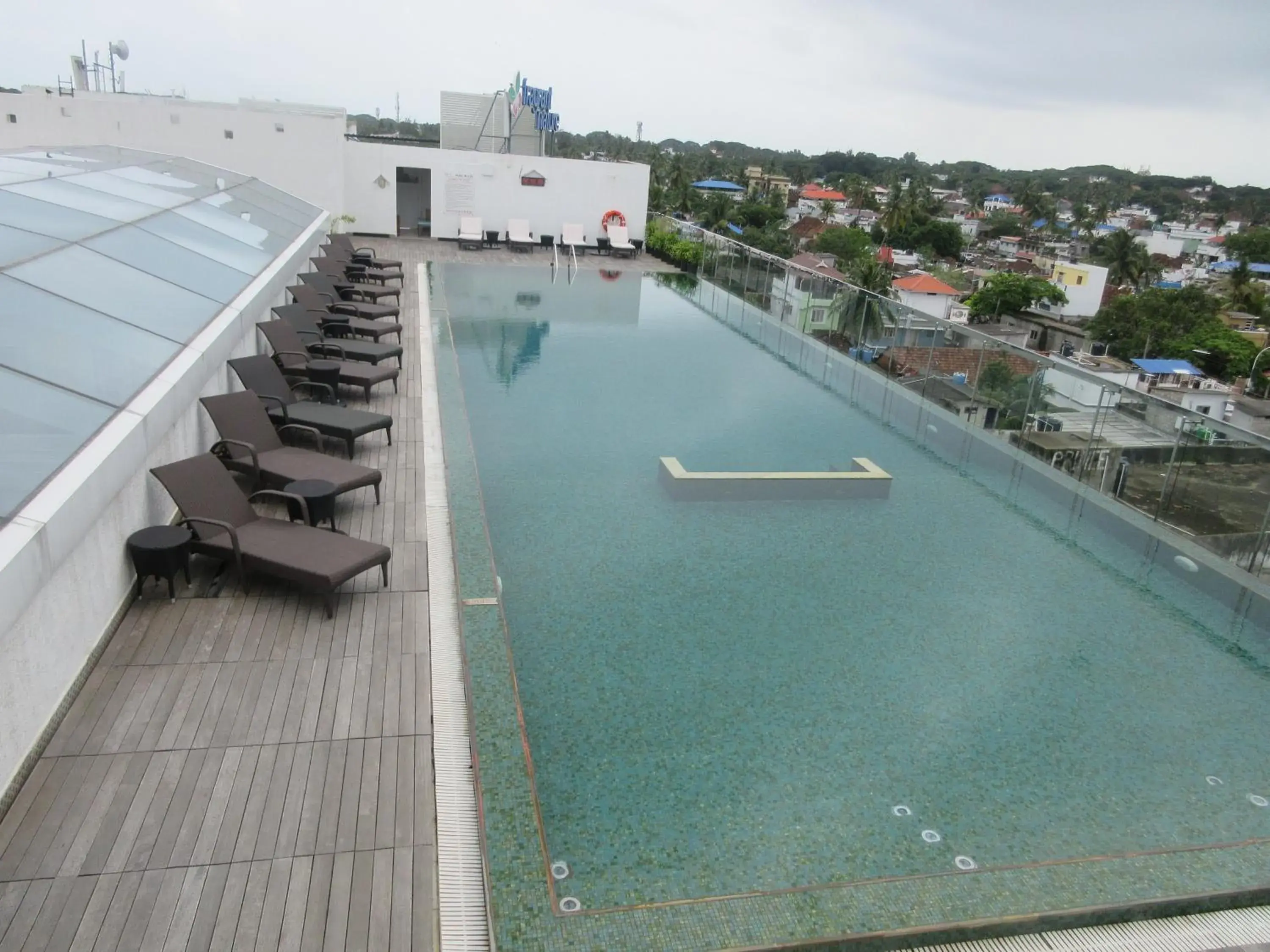 Swimming pool in Fragrant Nature Kochi - A Five star Classified Hotel Swimming pool in Fragrant Nature Kochi - A Five star Classified Hotel