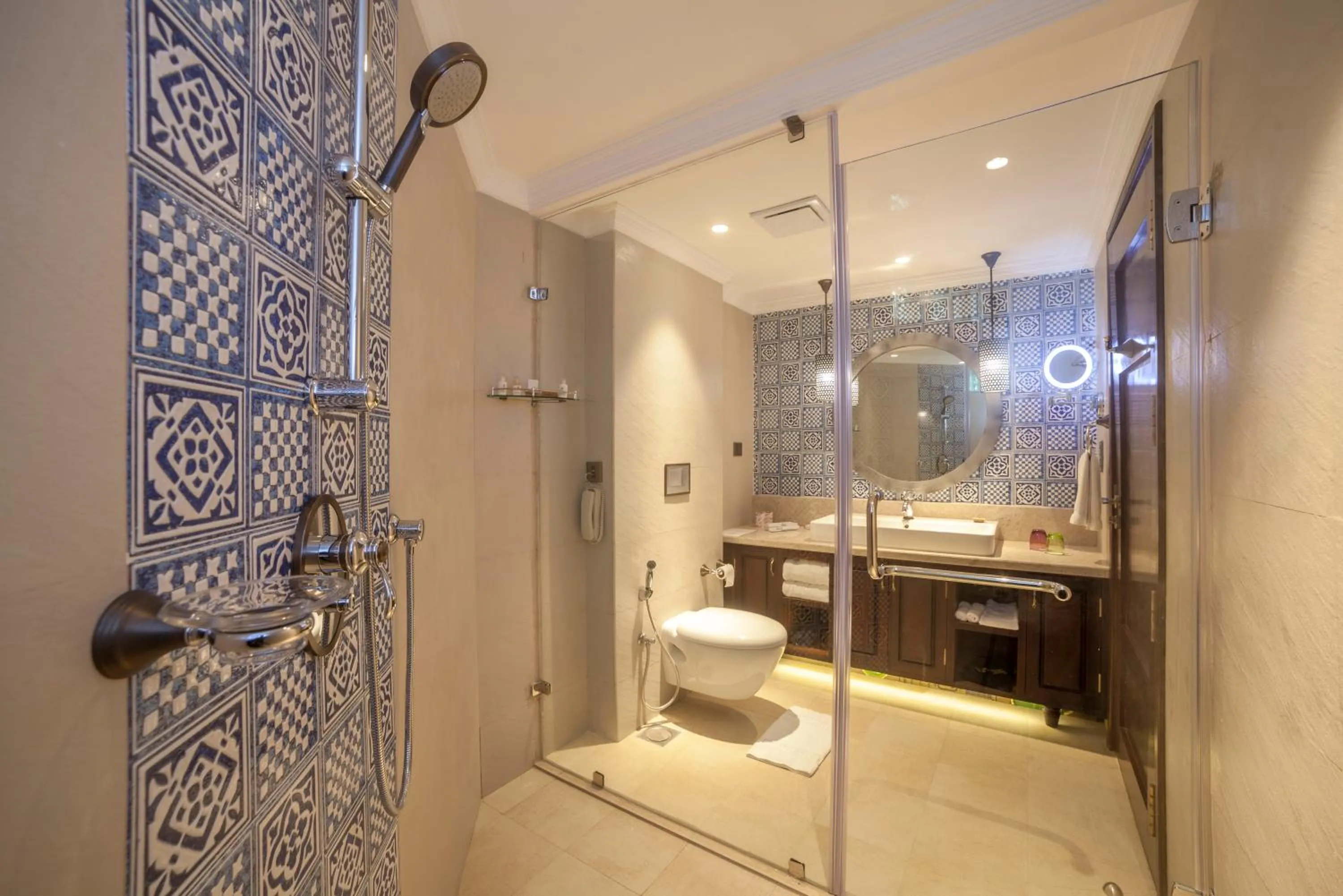 Bathroom in Fragrant Nature Kochi - A Five star Classified Hotel
