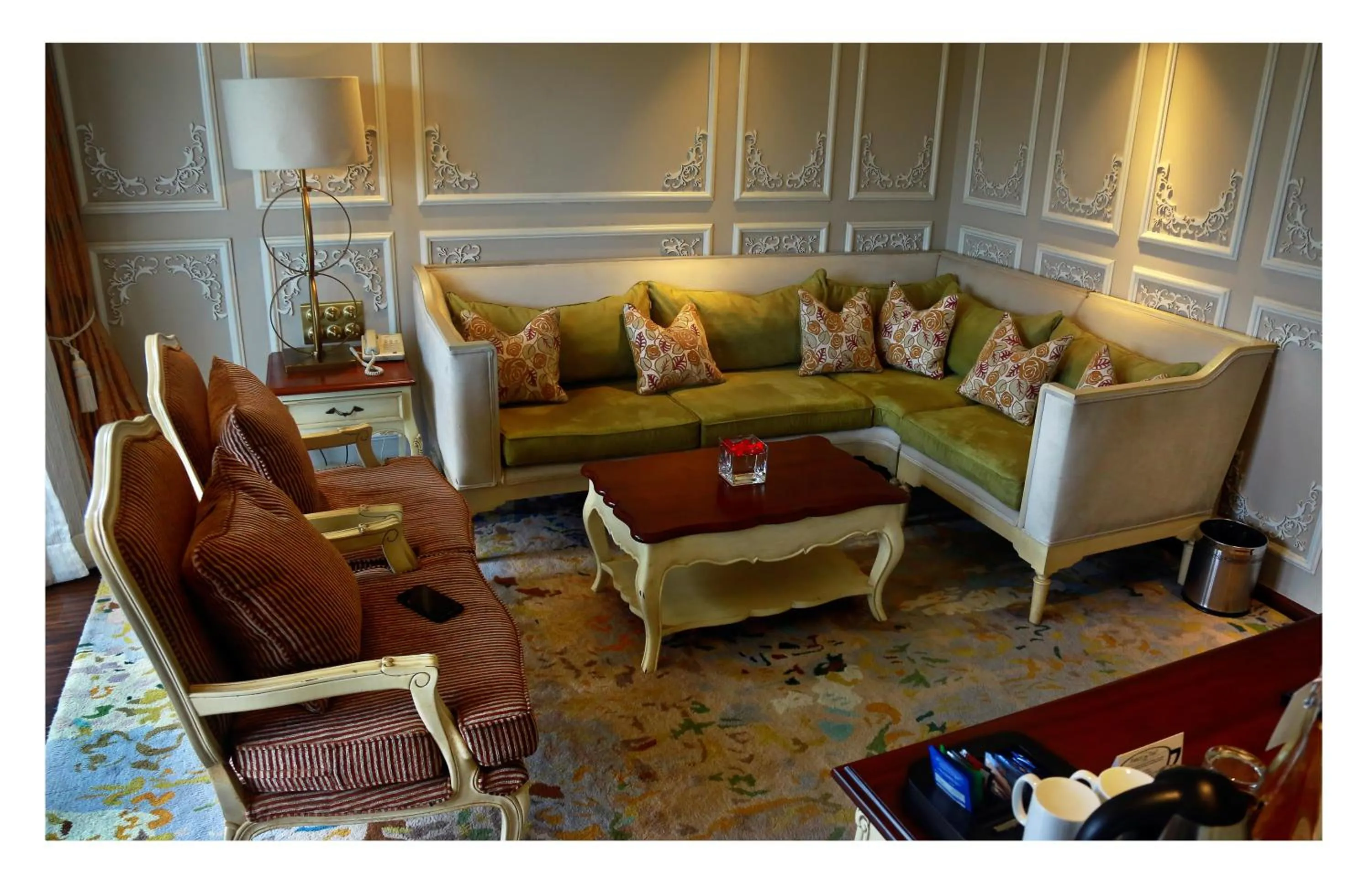 Living room in Fragrant Nature Kochi - A Five star Classified Hotel