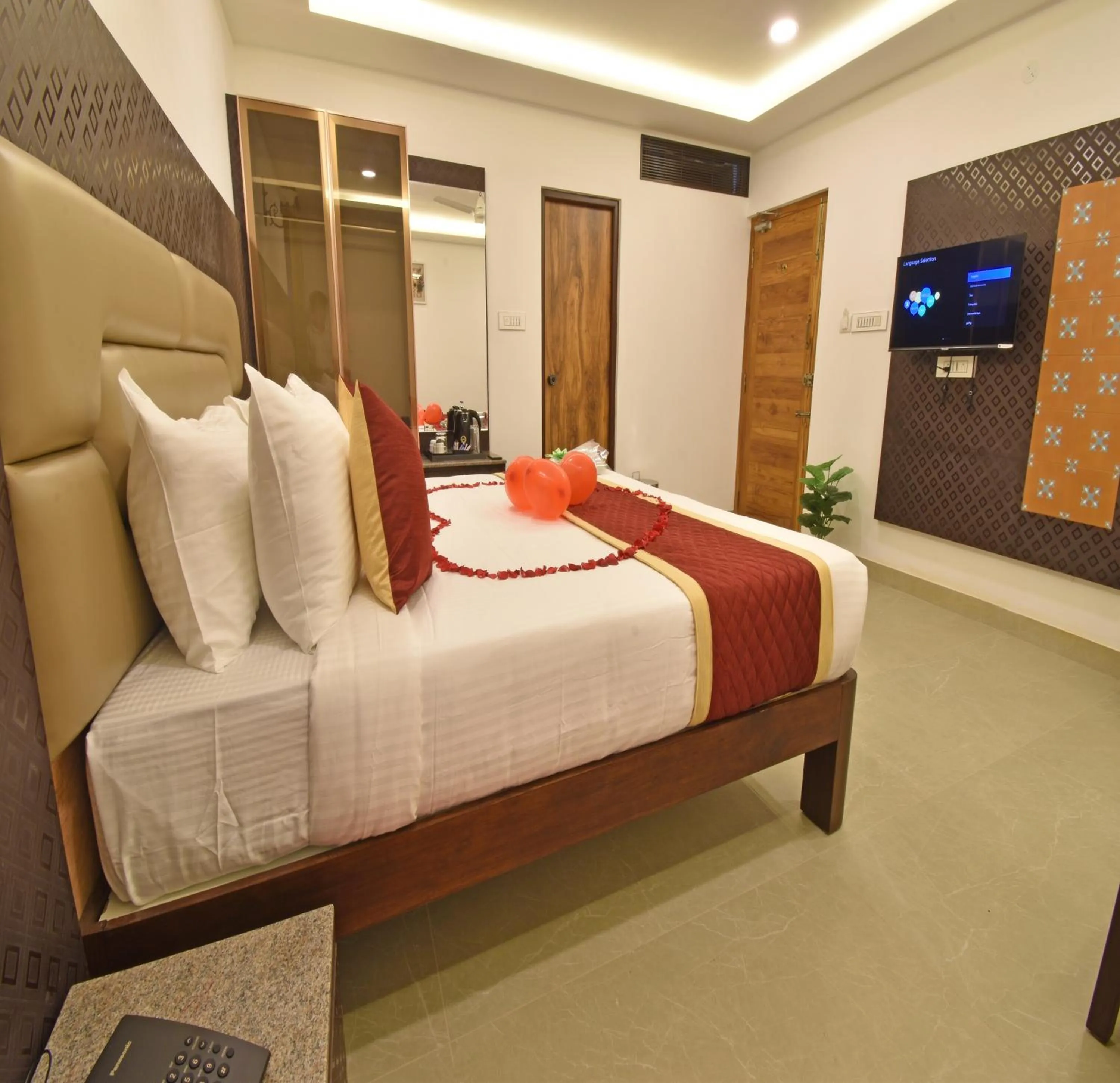 TV and multimedia, Bed in A K G Hotel