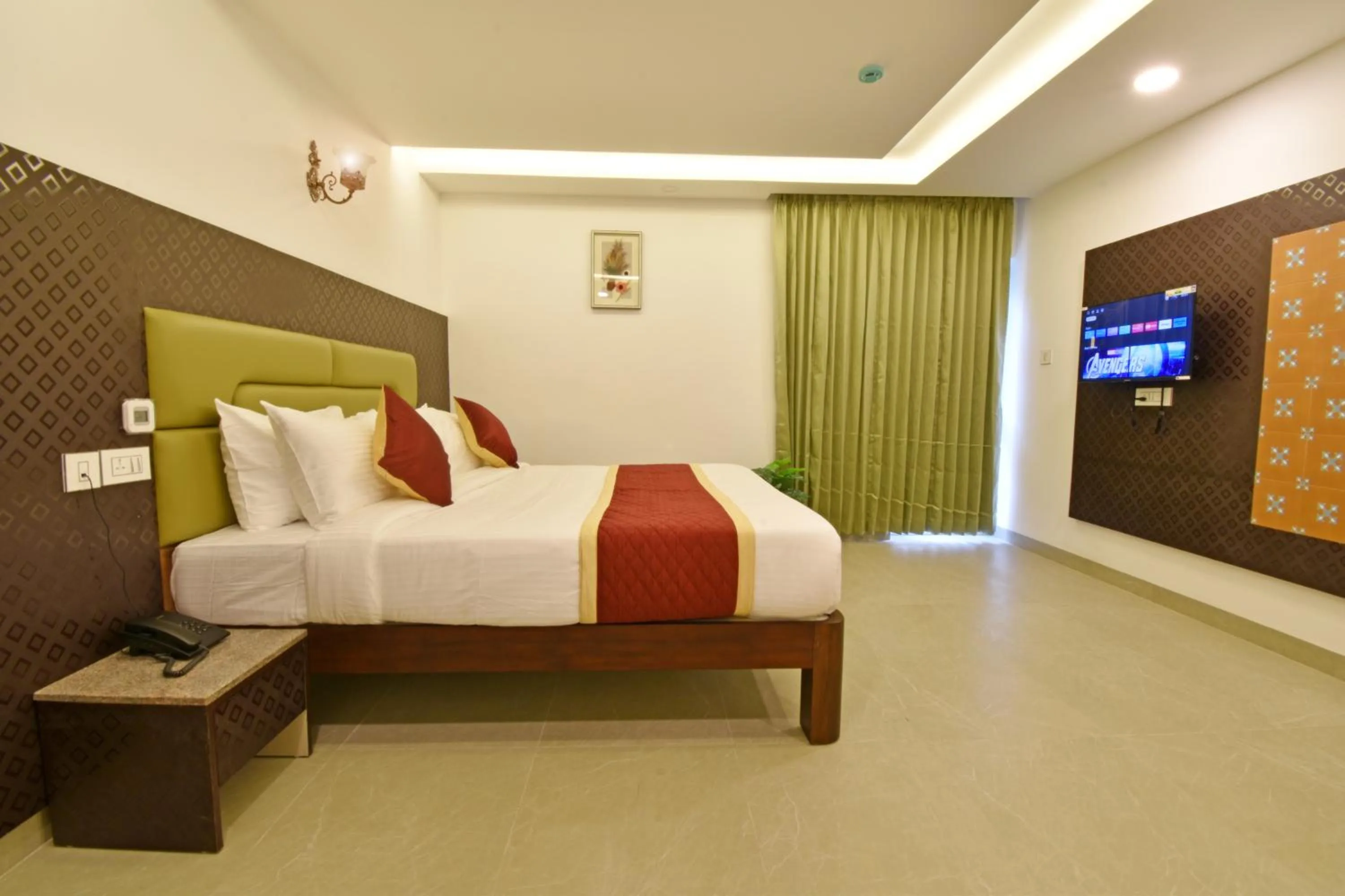 TV and multimedia, Bed in A K G Hotel