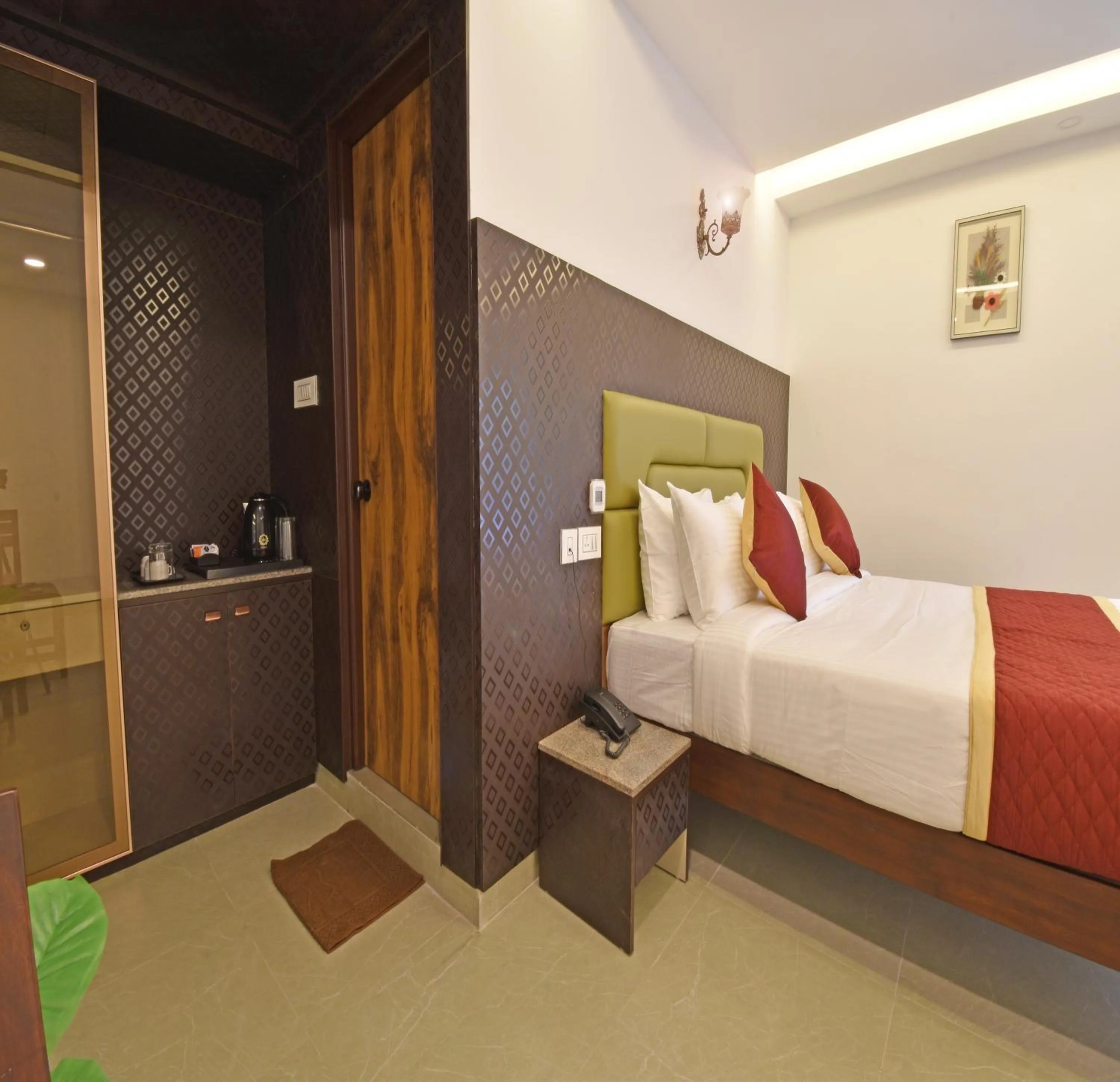 Bedroom, Bed in A K G Hotel