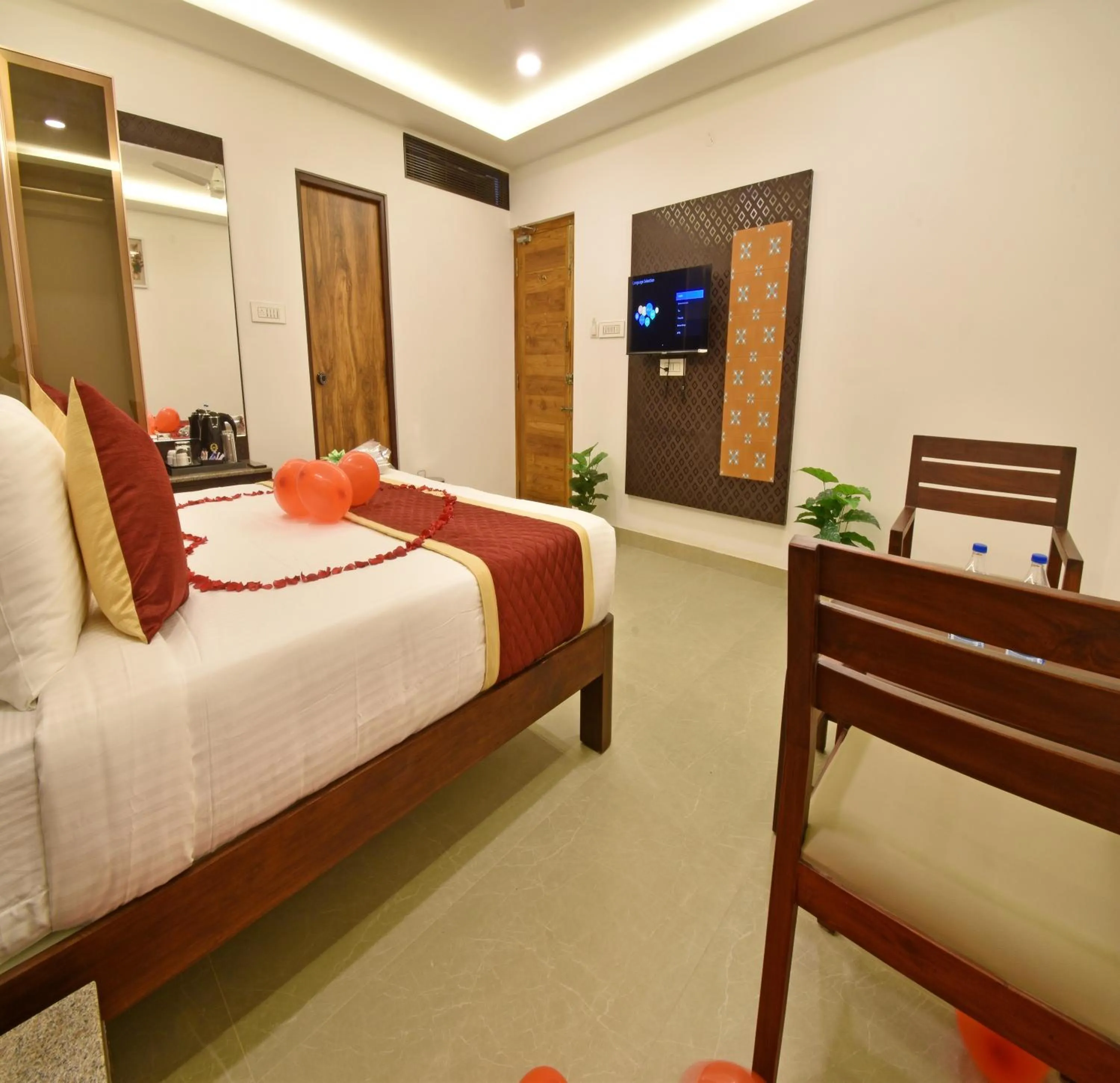 TV and multimedia, Bed in A K G Hotel