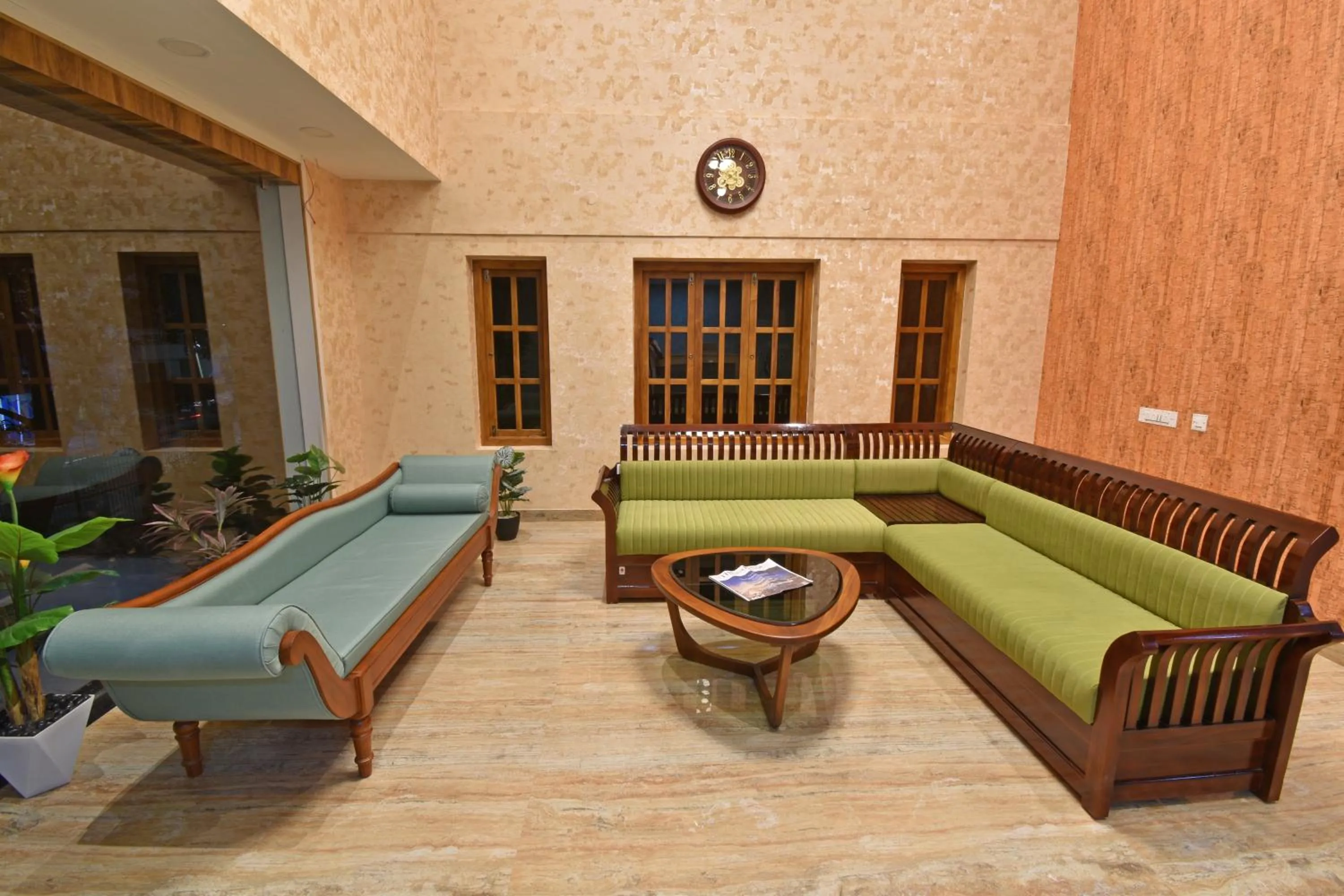 Living room in A K G Hotel