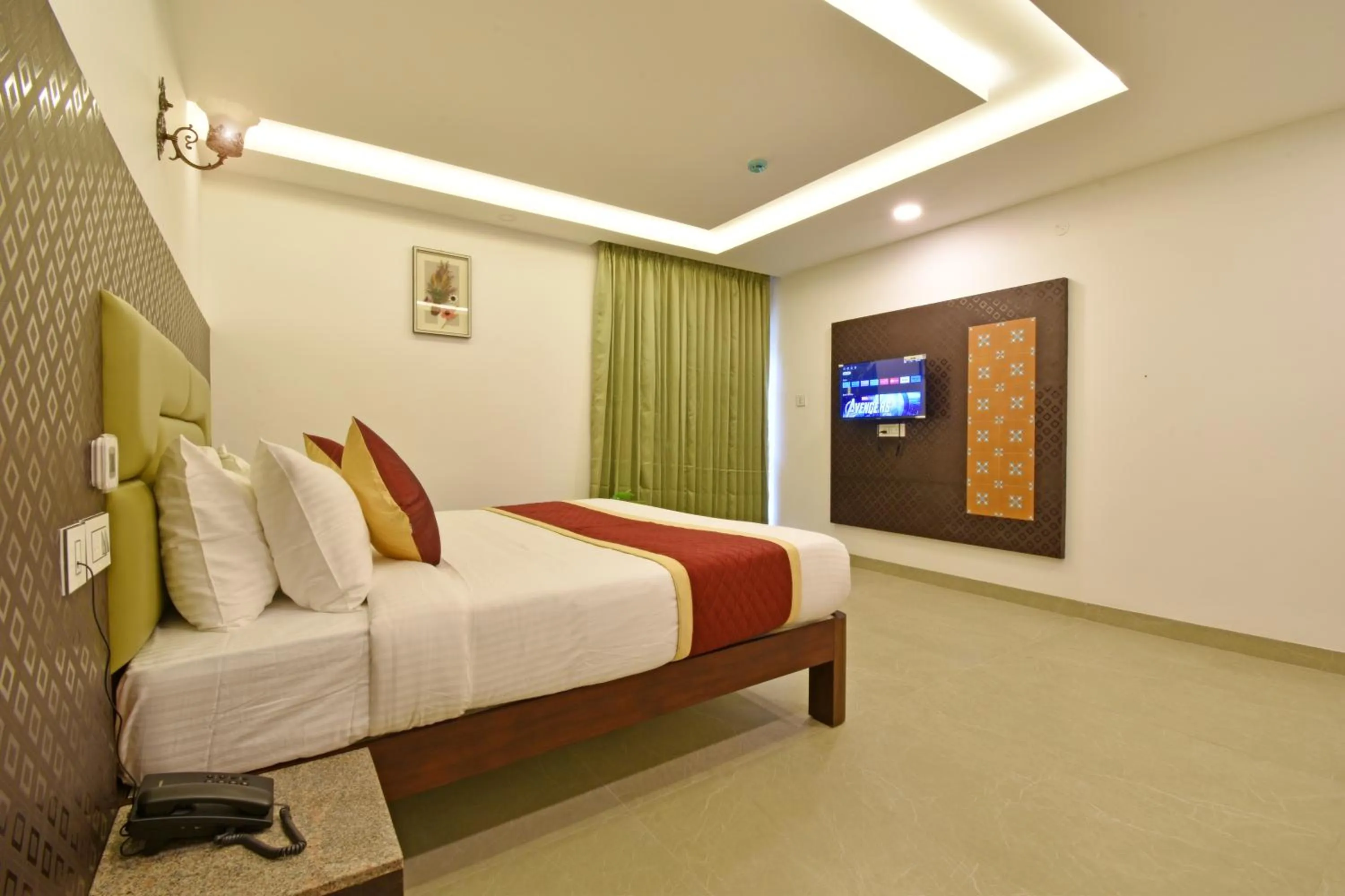 Bedroom, Bed in A K G Hotel