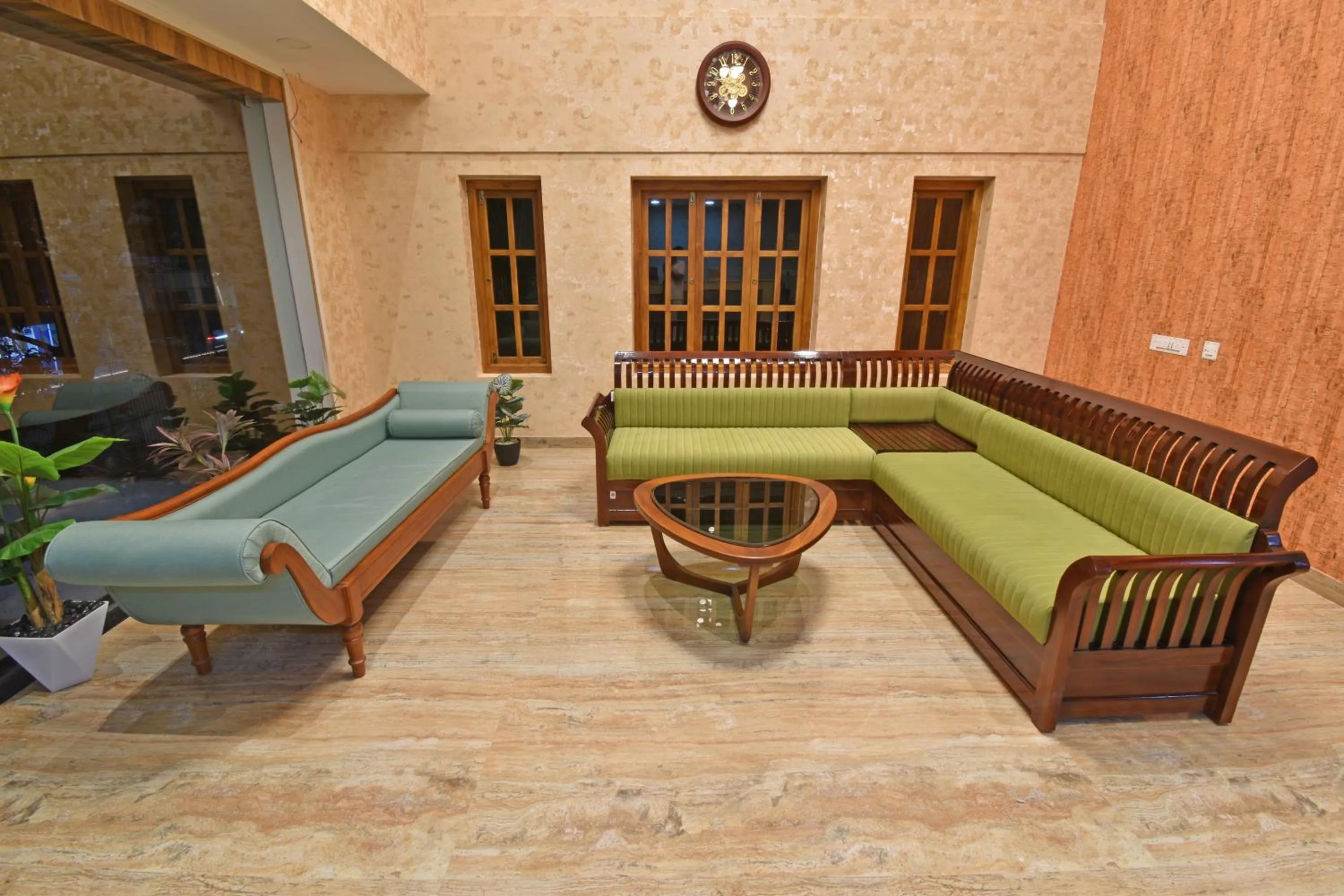 Living room in A K G Hotel