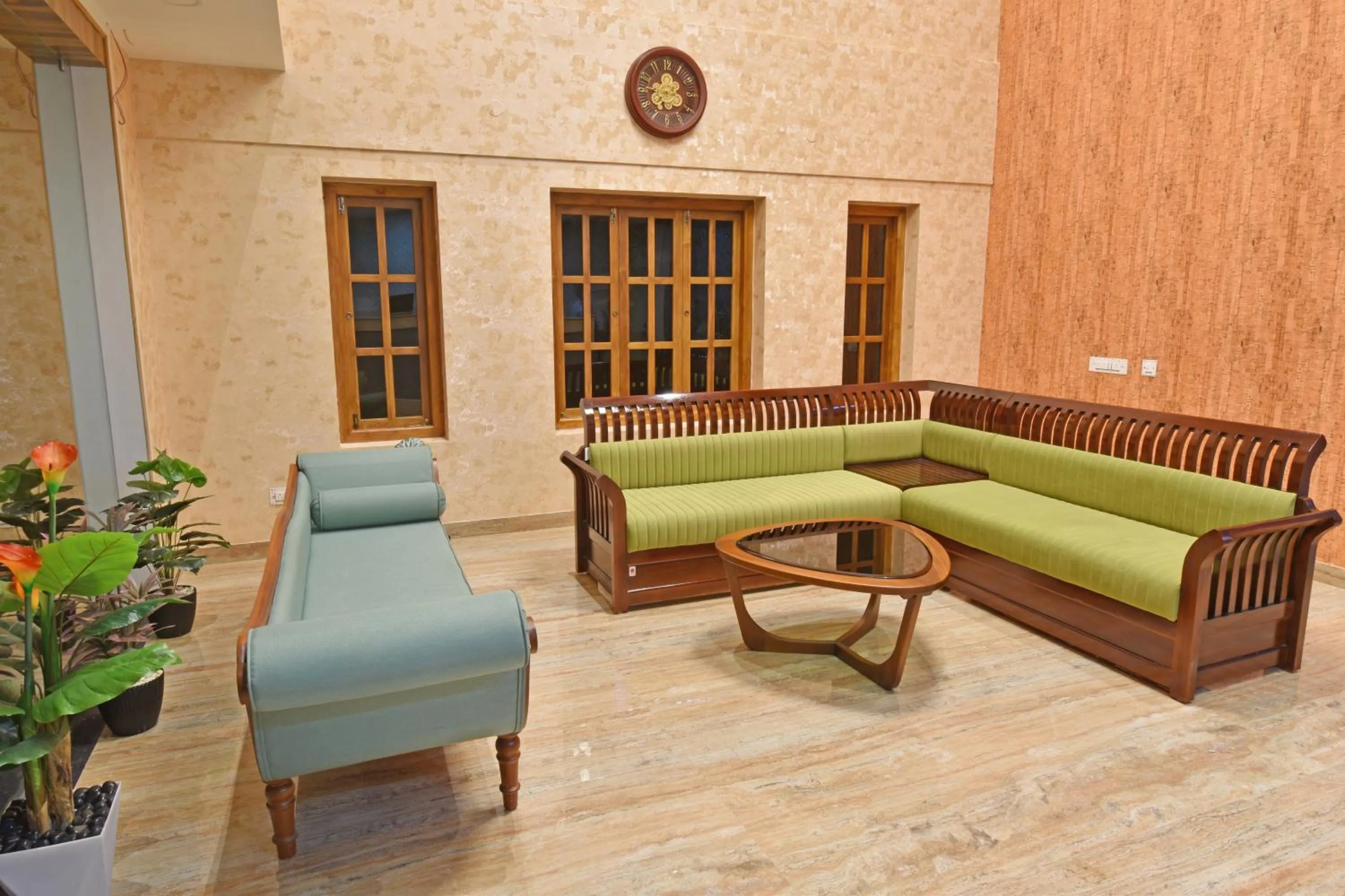 Living room in A K G Hotel