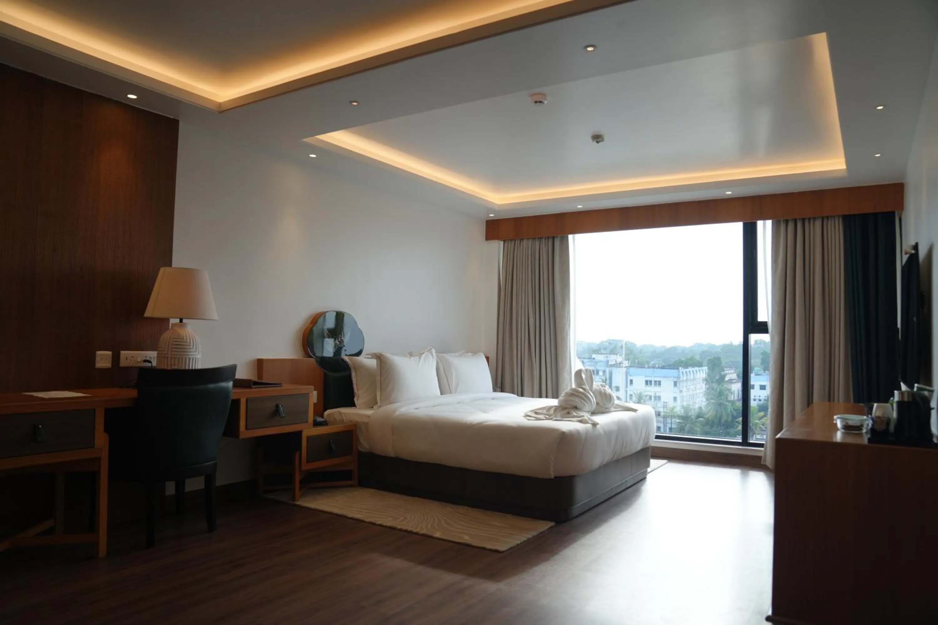 Bedroom, Bed in Royal Bishnu