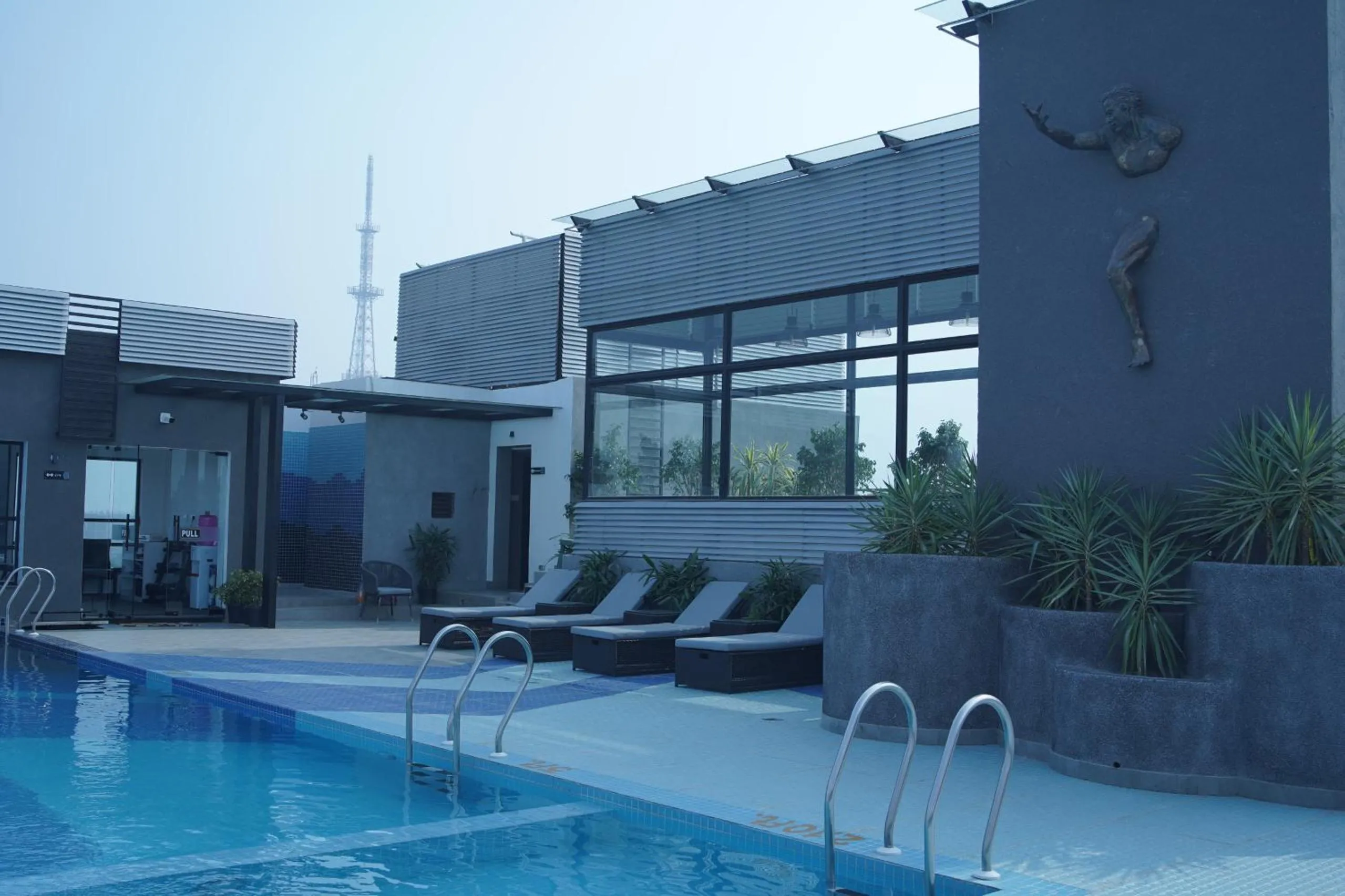 Pool view in Royal Bishnu