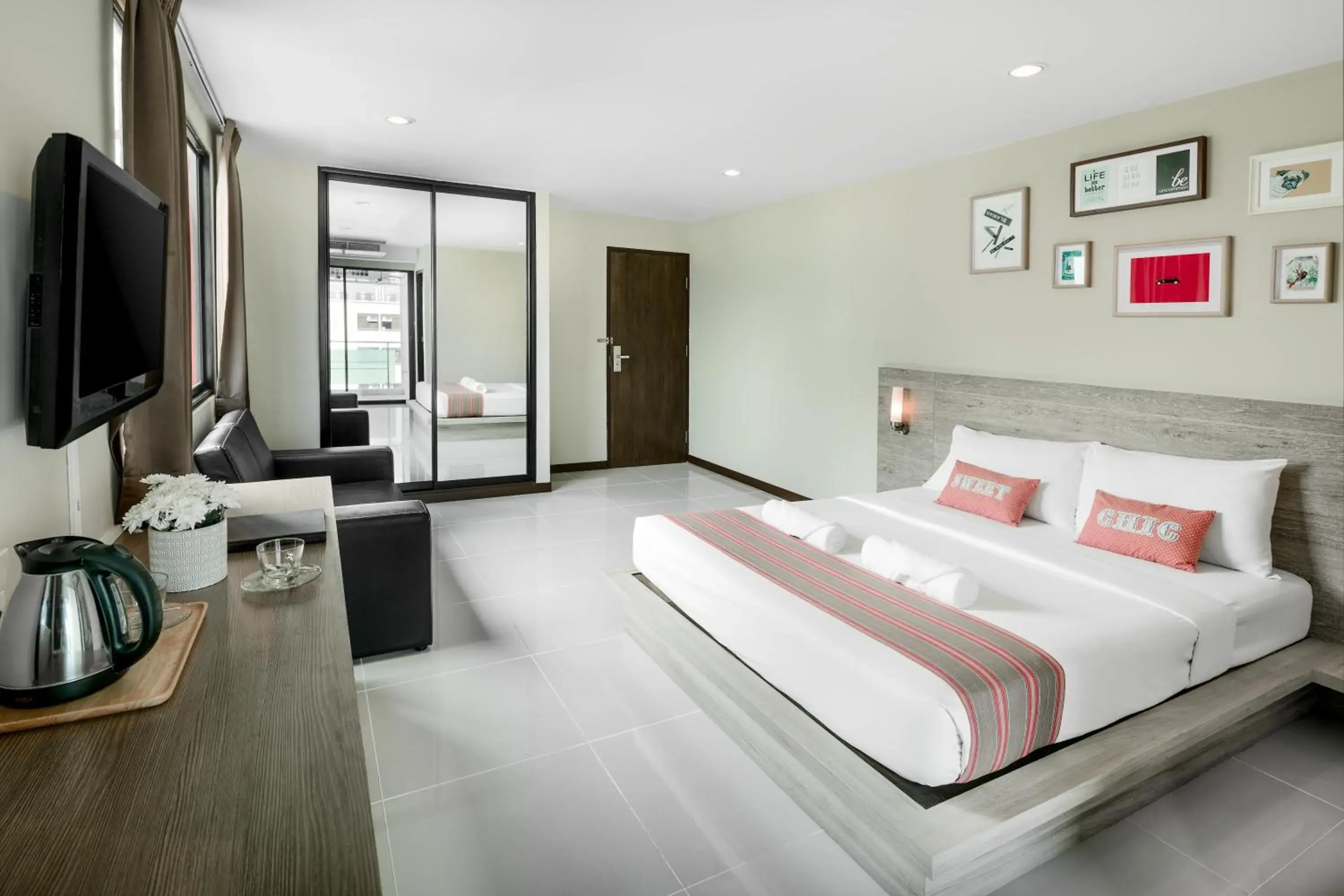 Photo of the whole room in Diamond Residence Ratchada Photo of the whole room in Diamond Residence Ratchada