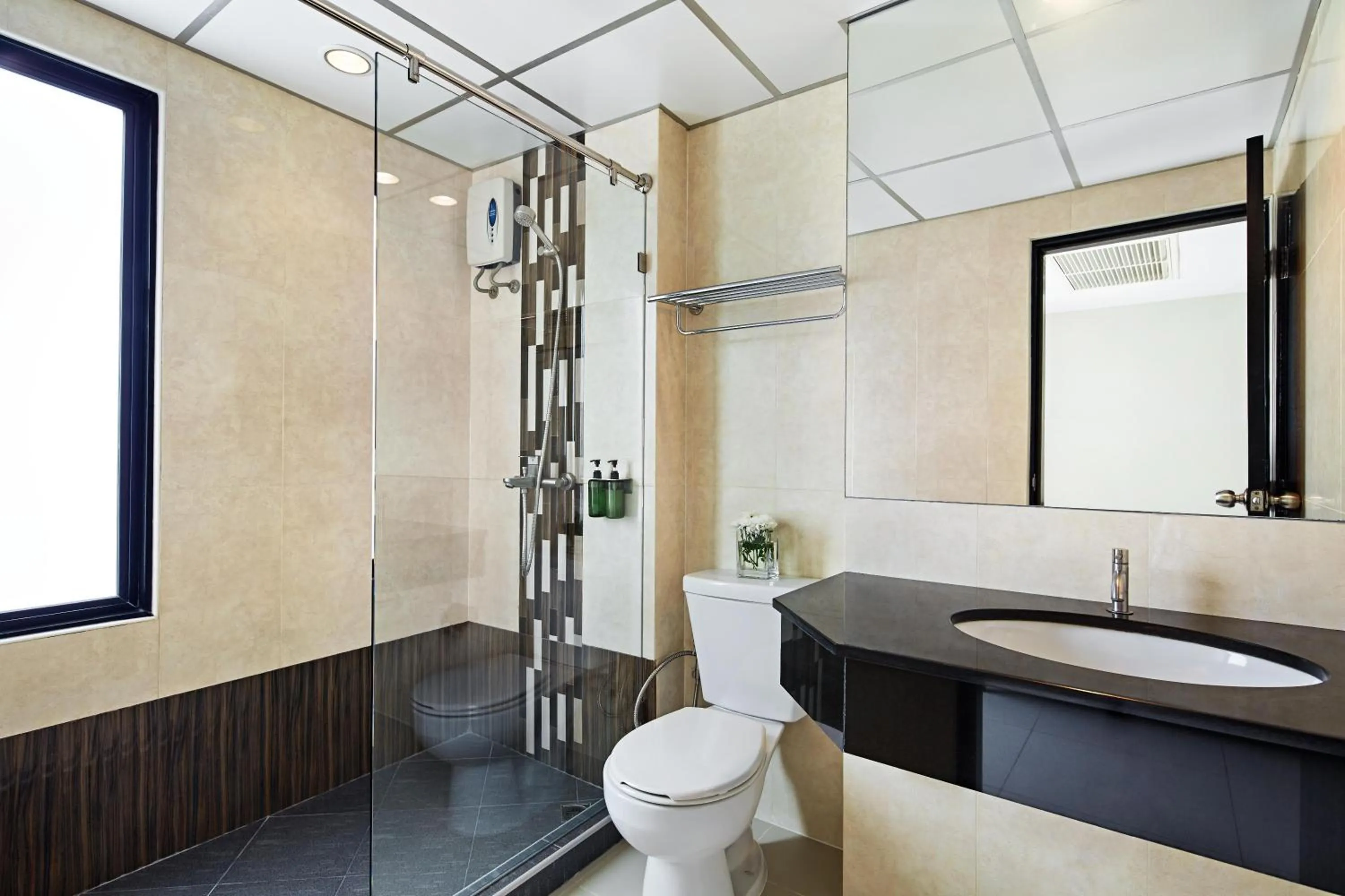 Shower in Diamond Residence Ratchada