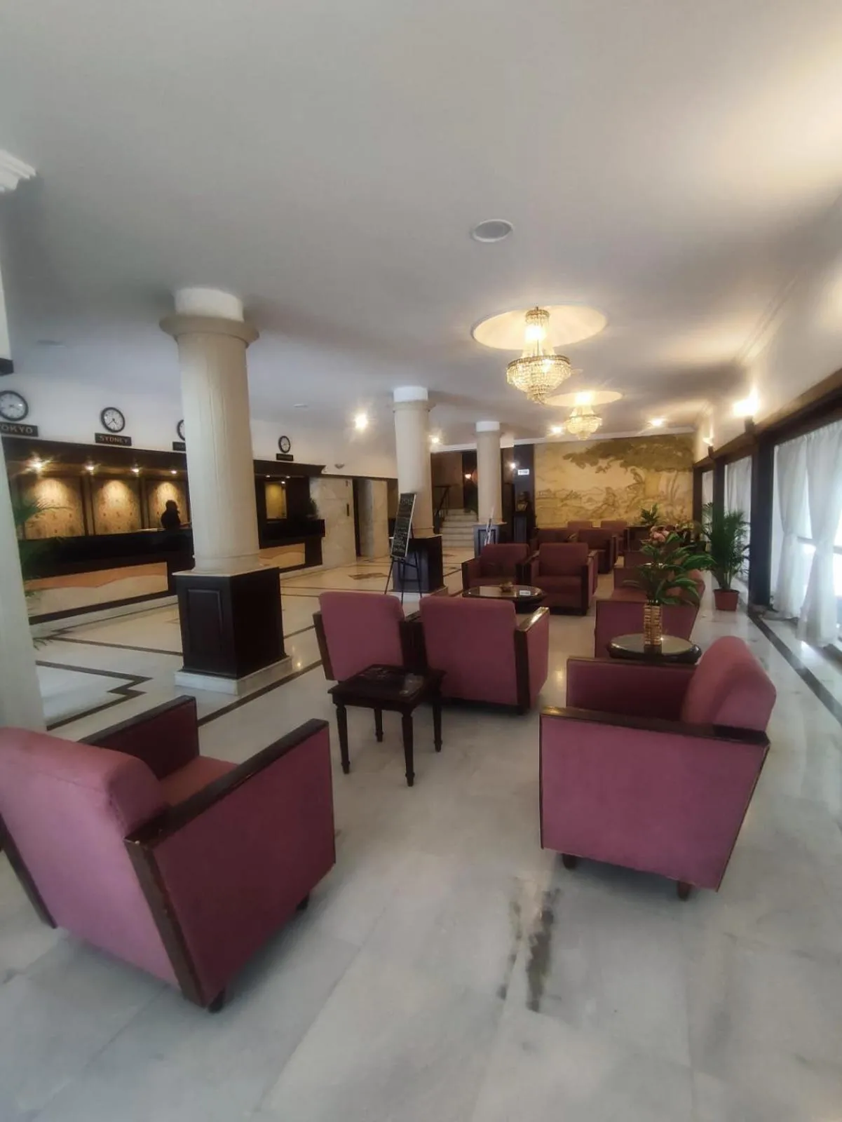 Seating area in The Grand Rajmahal