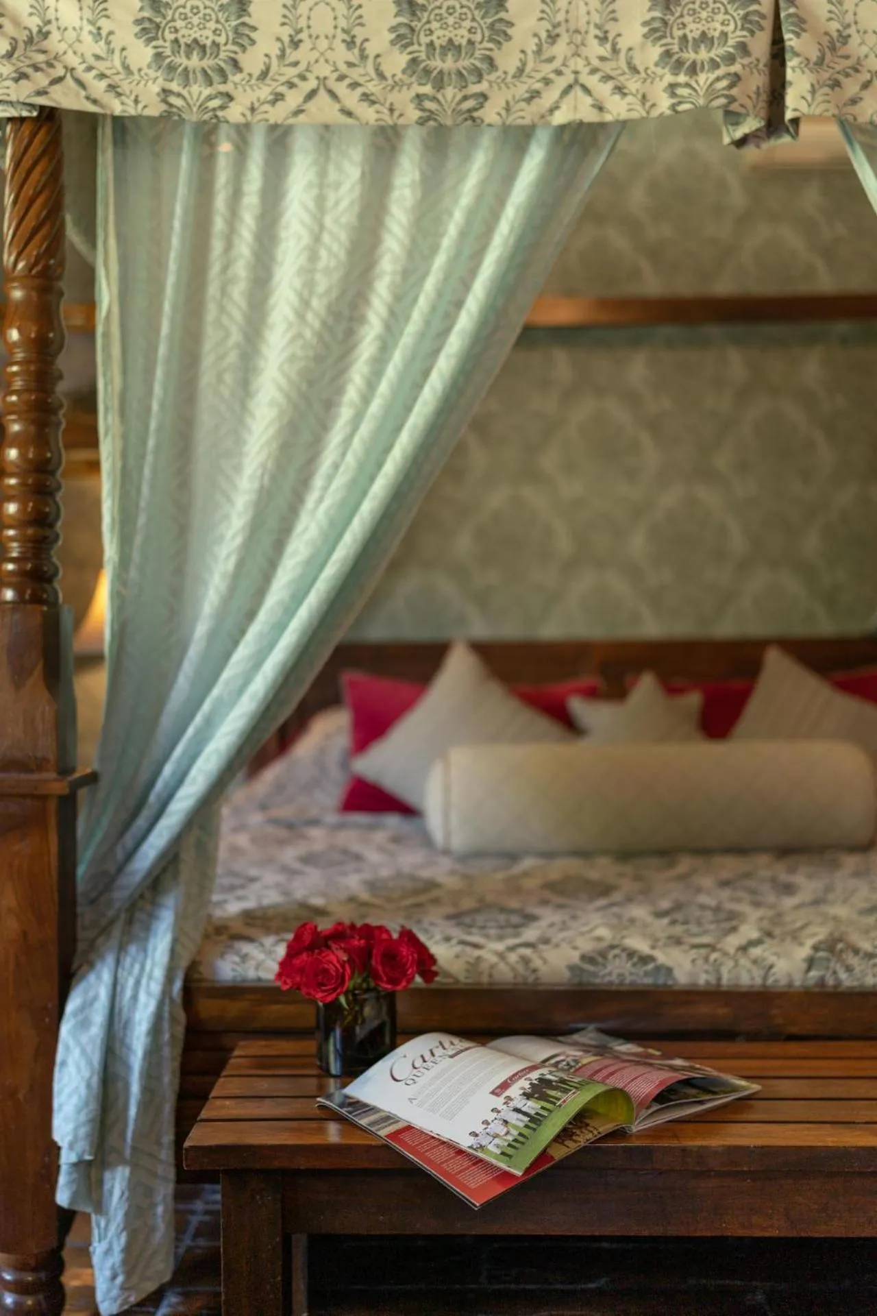 Bed in Srinivas The Royal Residence, Jaipur