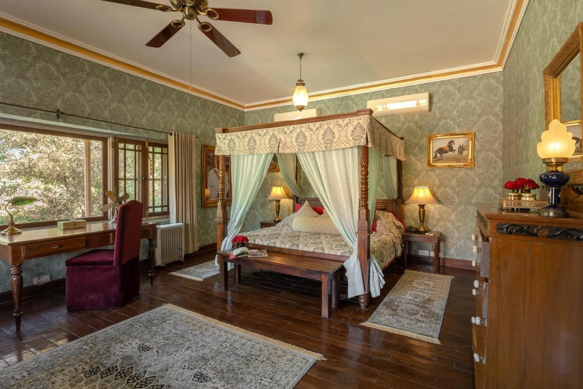Bedroom, Bed in Srinivas The Royal Residence, Jaipur