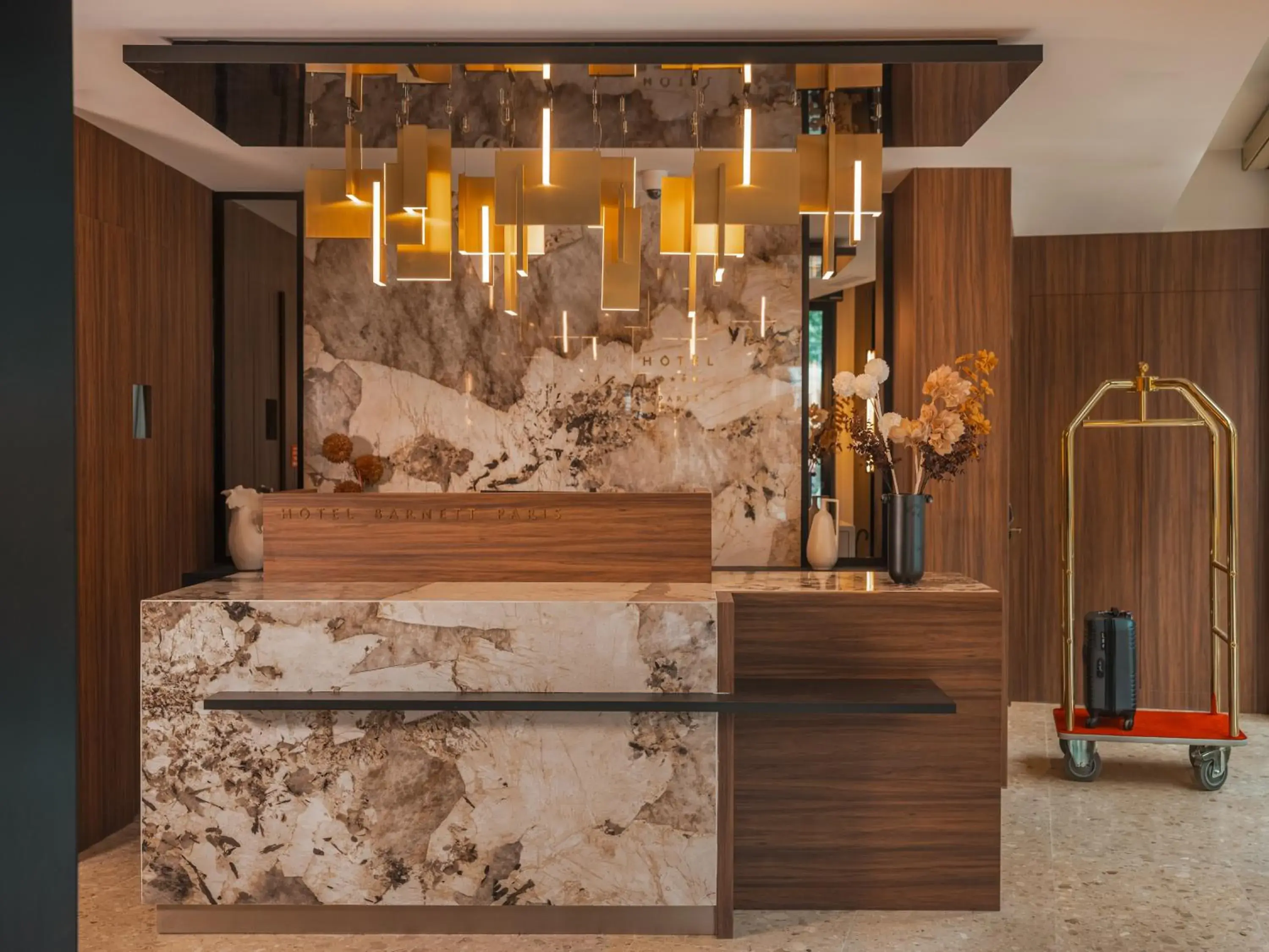 Lobby or reception in Hôtel Barnett Paris Lobby or reception in Hôtel Barnett Paris