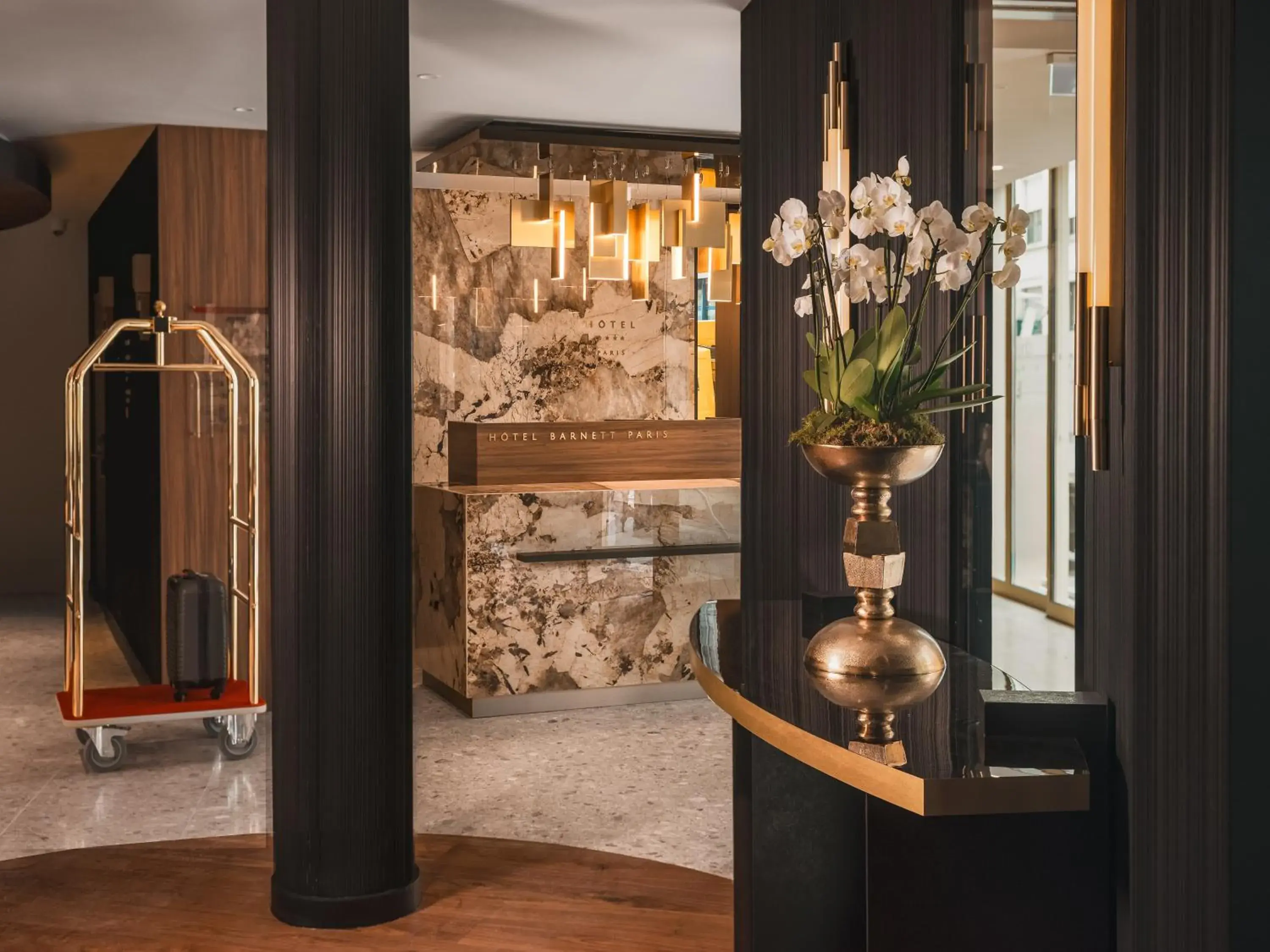 Lobby or reception in Hôtel Barnett Paris Lobby or reception in Hôtel Barnett Paris
