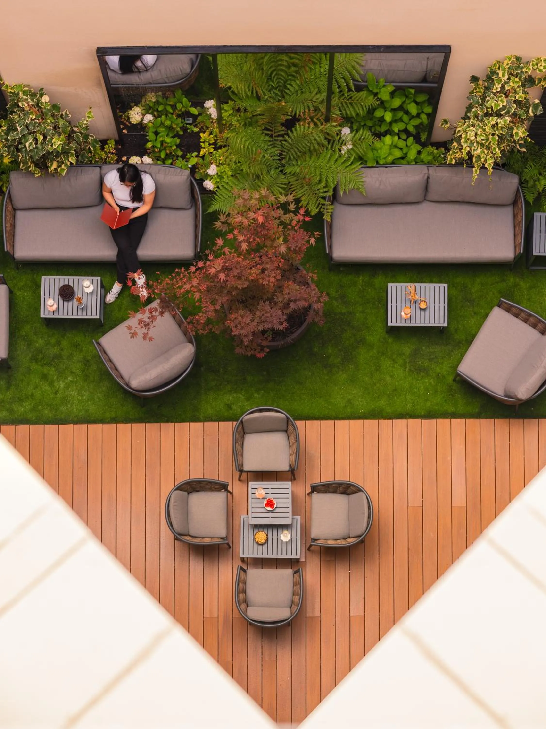 Balcony/Terrace in Hôtel Barnett Paris