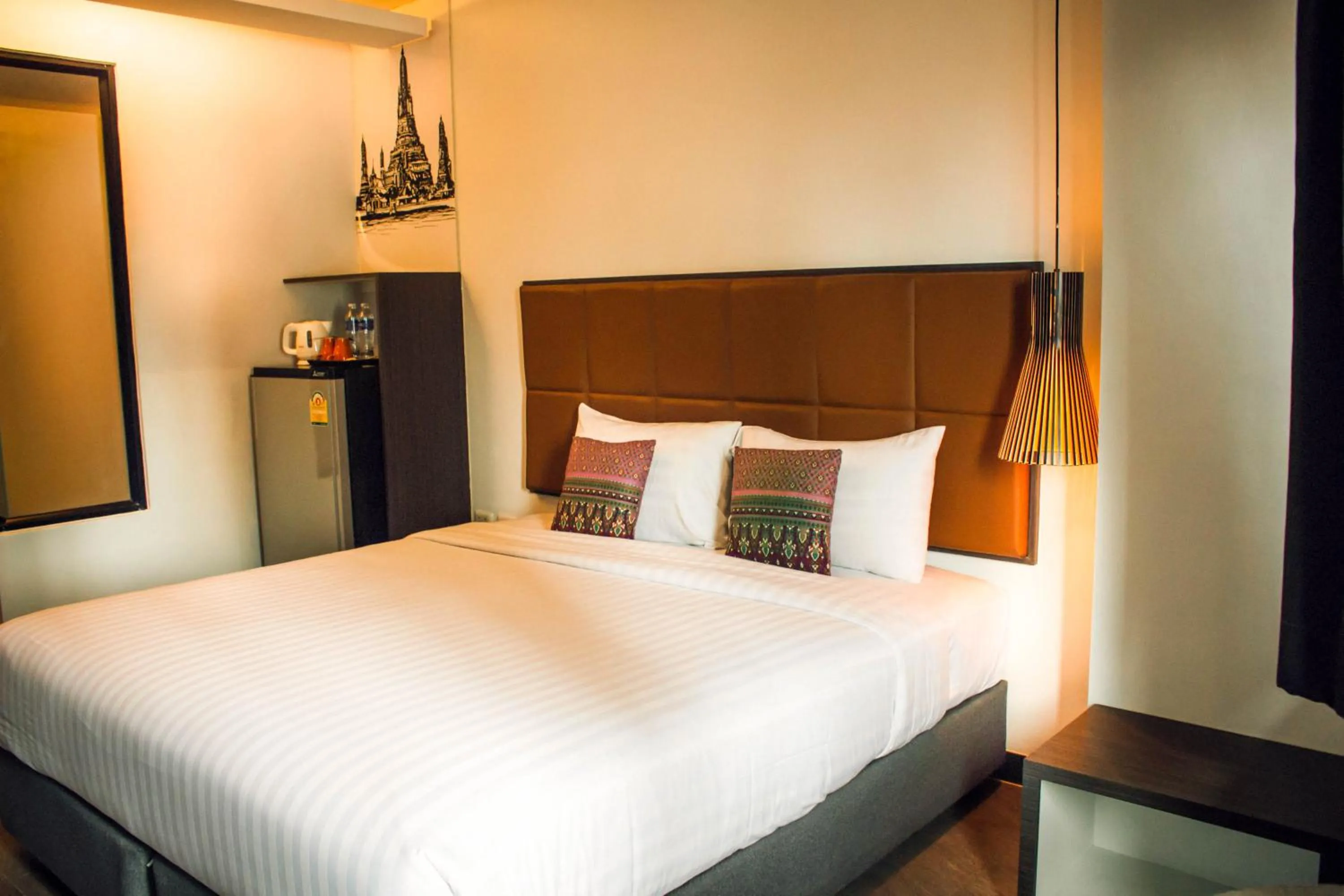 Bedroom, Bed in Aim House Bangkok No Parking