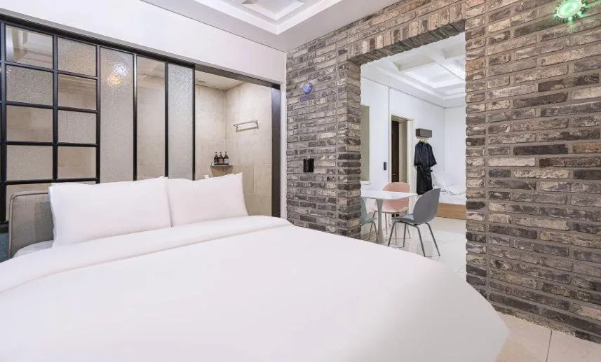 Bed in Yeongdeungpo Ciel Hotel