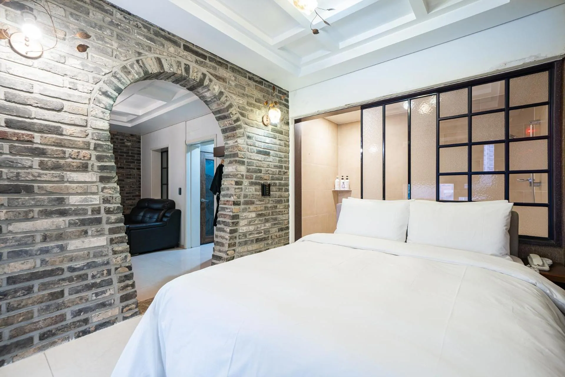 Bed in Yeongdeungpo Ciel Hotel