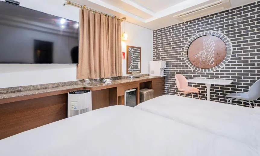 Bed in Yeongdeungpo Ciel Hotel