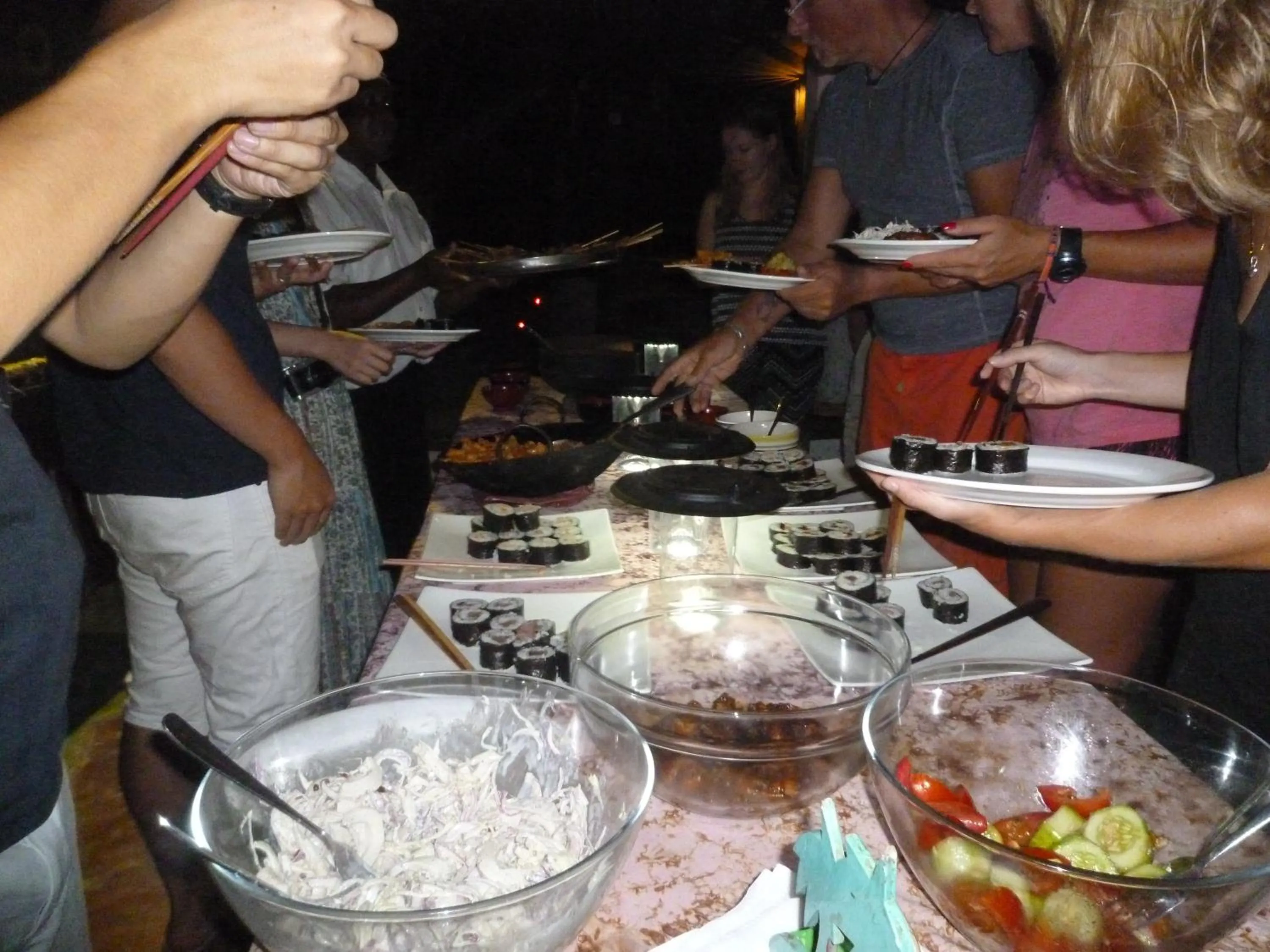 Food close-up in Paradise Beach Bungalows