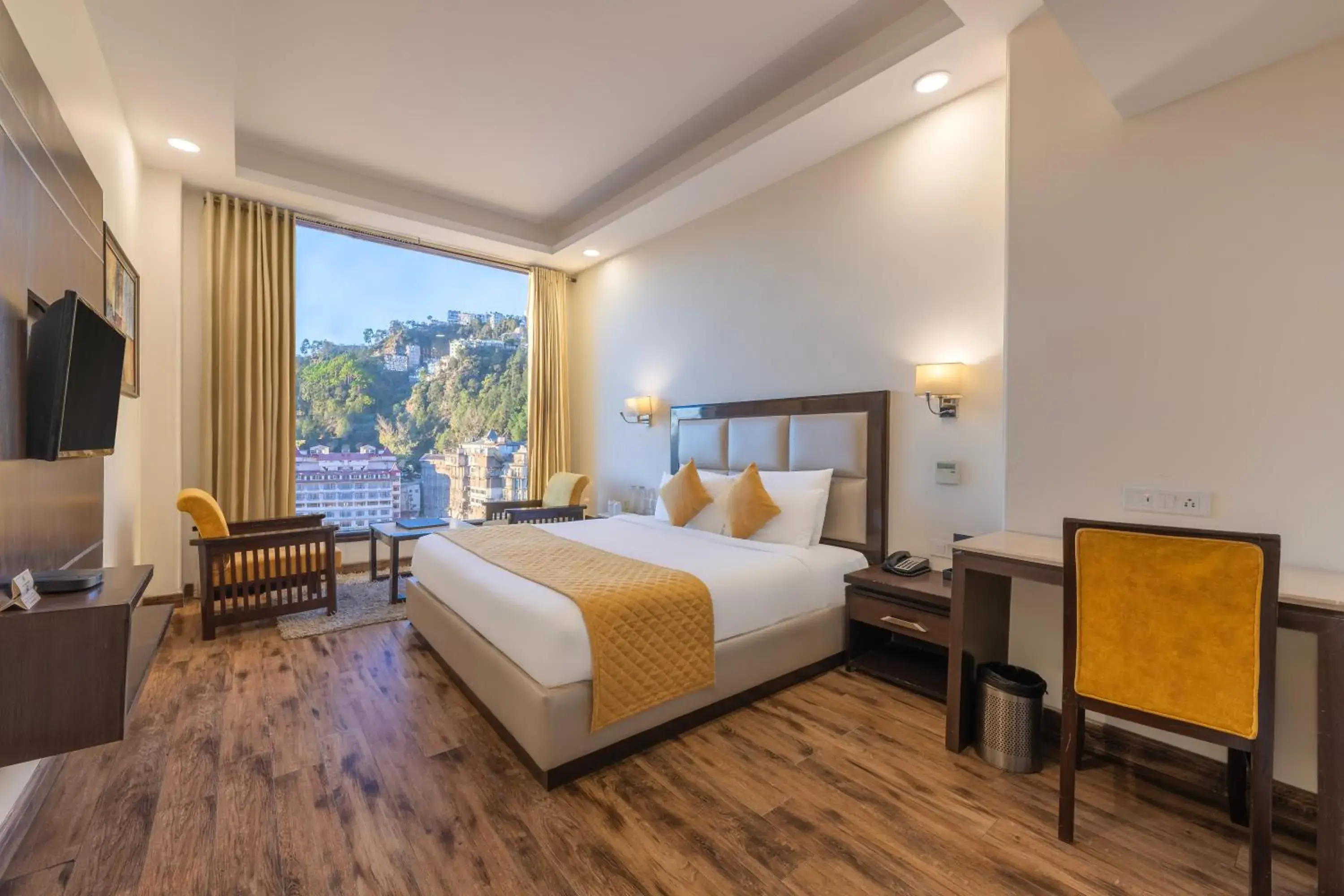 Bed in Snow Valley Resorts Shimla Bed in Snow Valley Resorts Shimla
