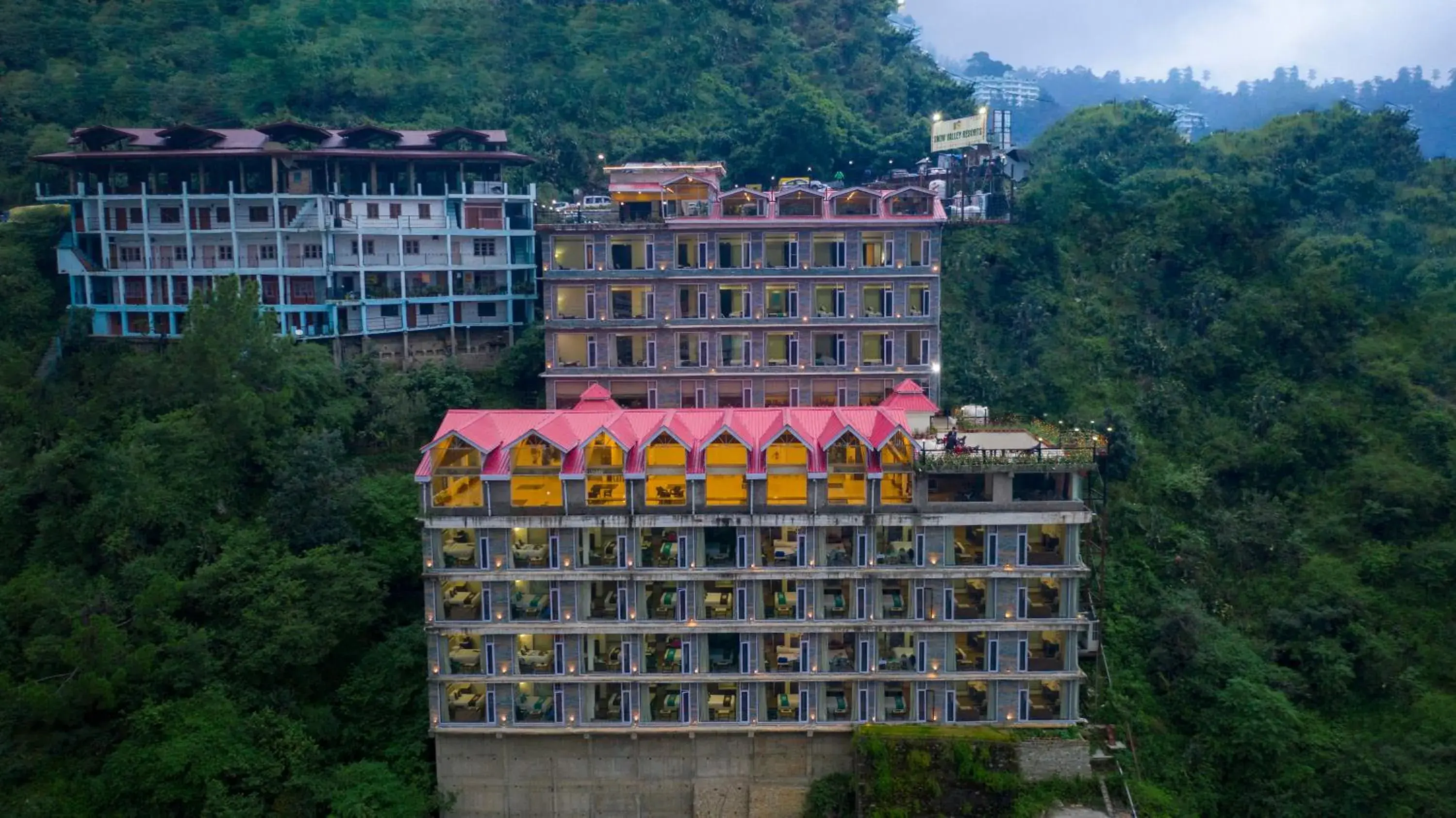 Property building in Snow Valley Resorts Shimla Property building in Snow Valley Resorts Shimla