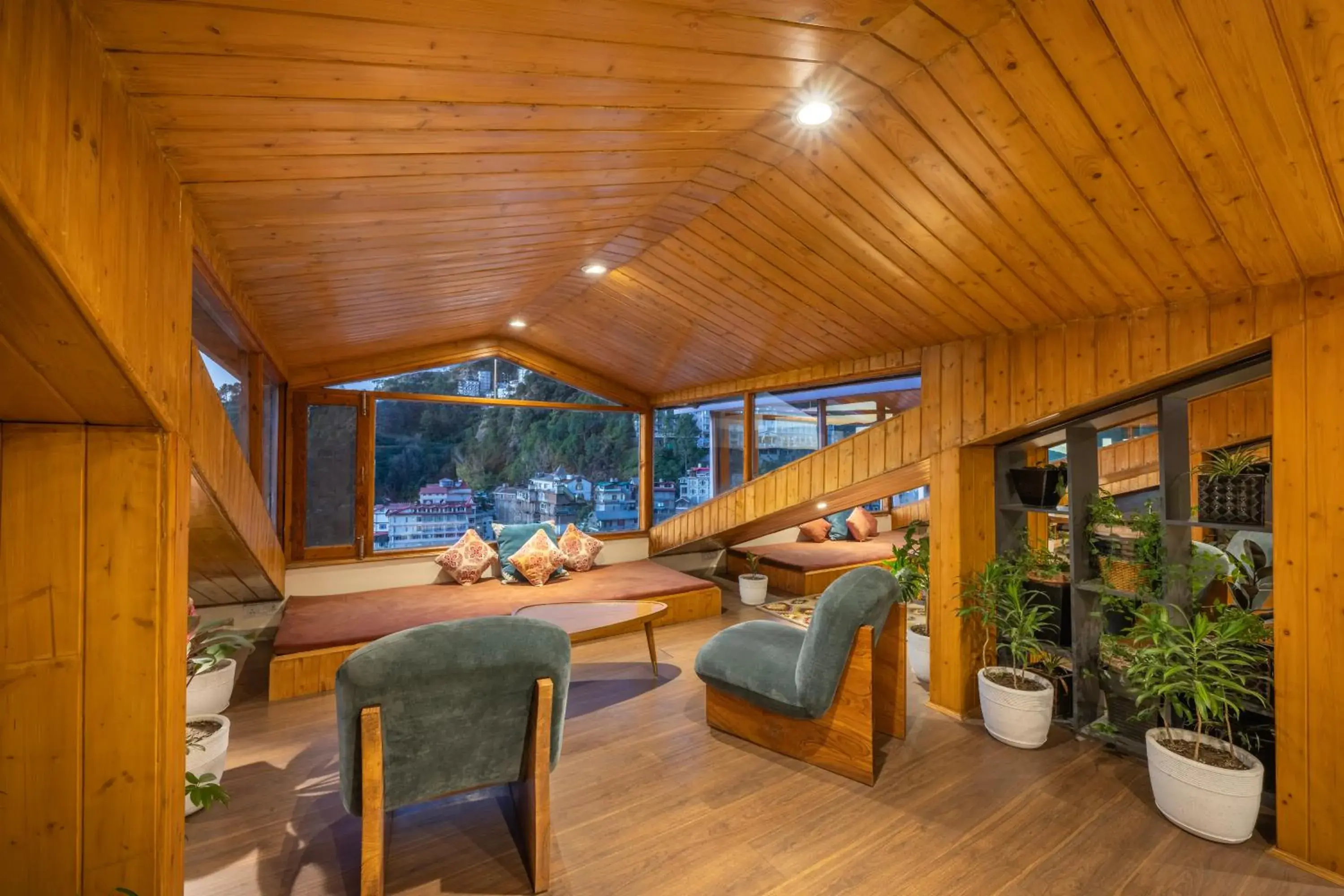 Lobby or reception in Snow Valley Resorts Shimla Lobby or reception in Snow Valley Resorts Shimla