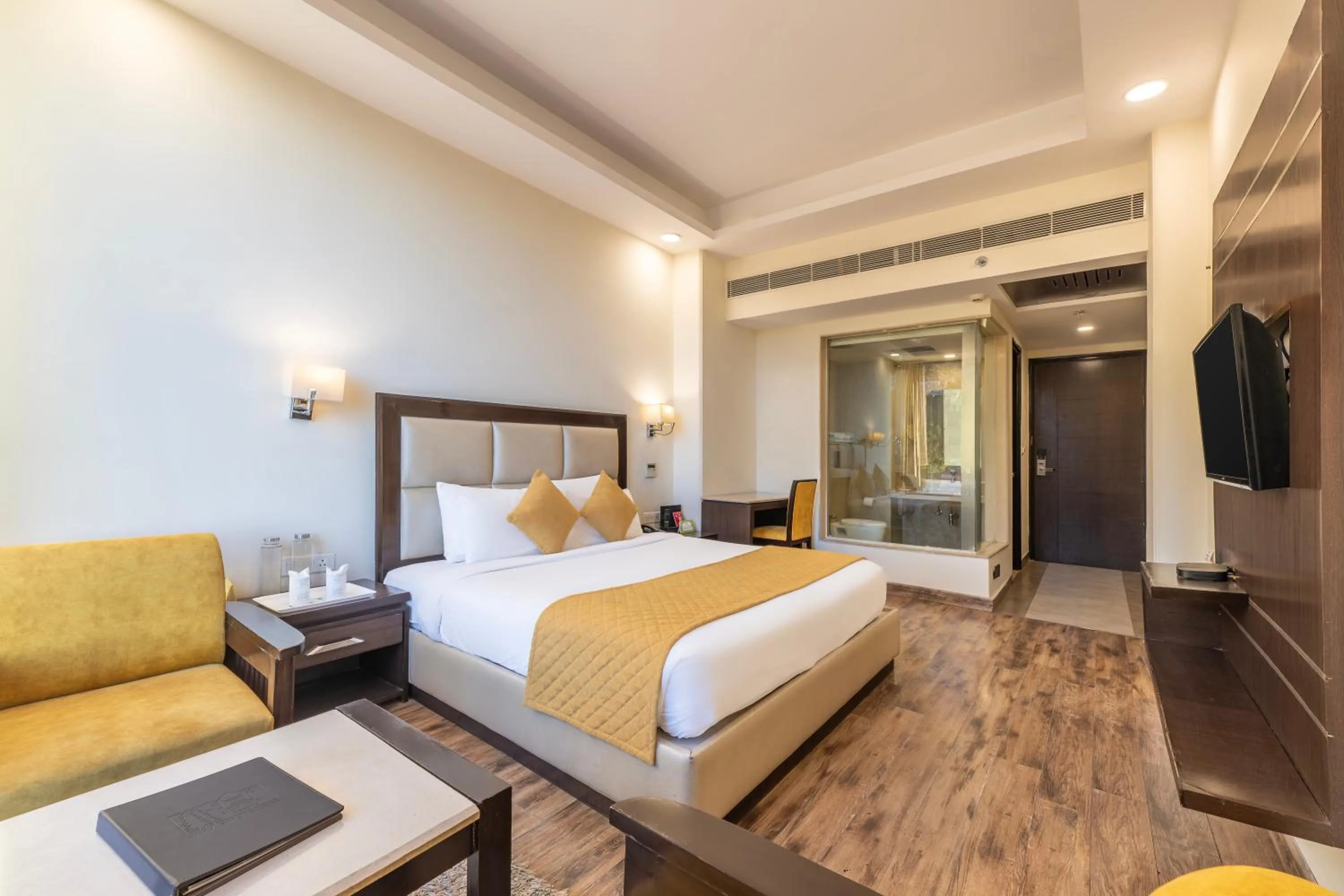 Bed in Snow Valley Resorts Shimla