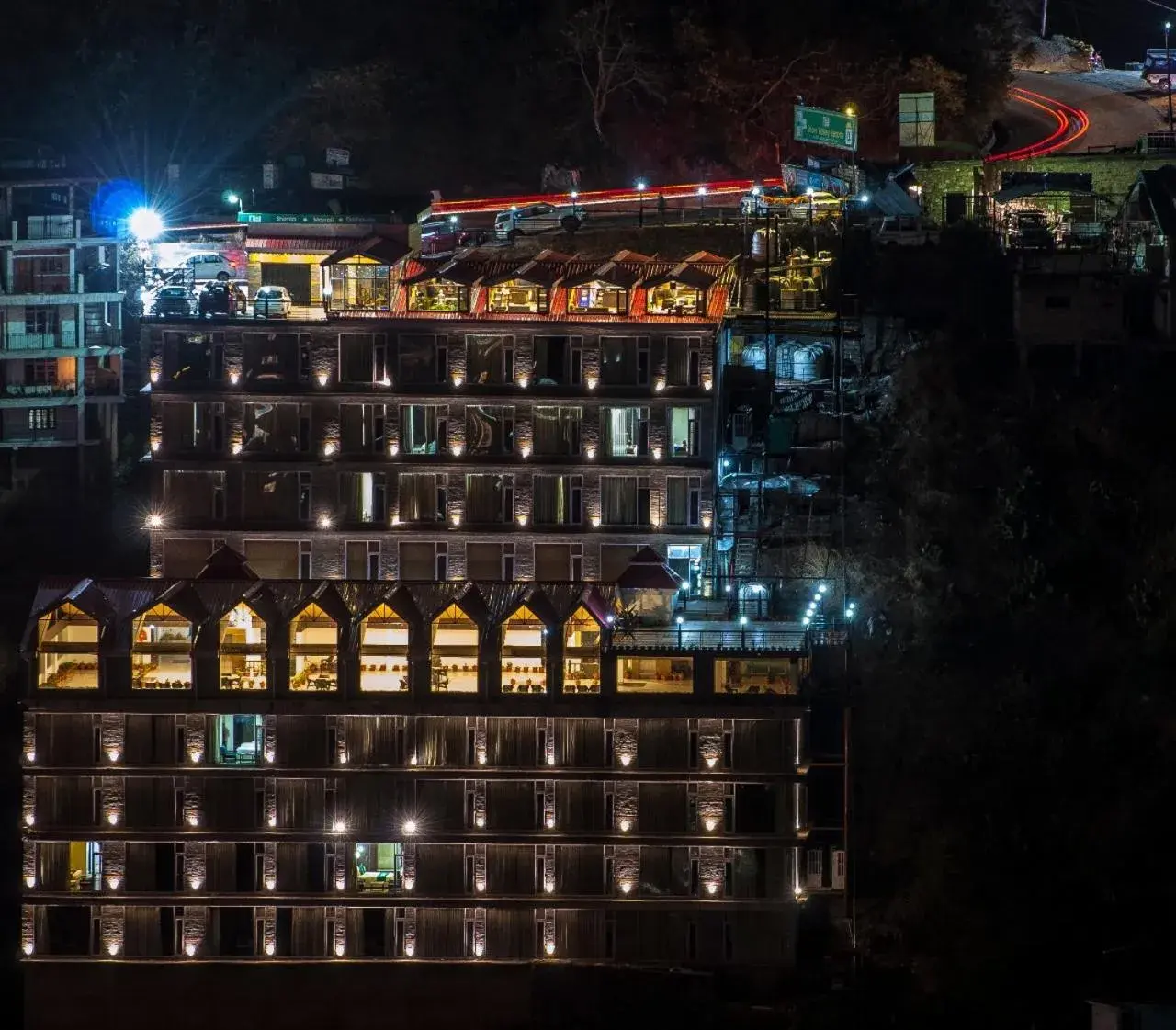 Property building in Snow Valley Resorts Shimla Property building in Snow Valley Resorts Shimla