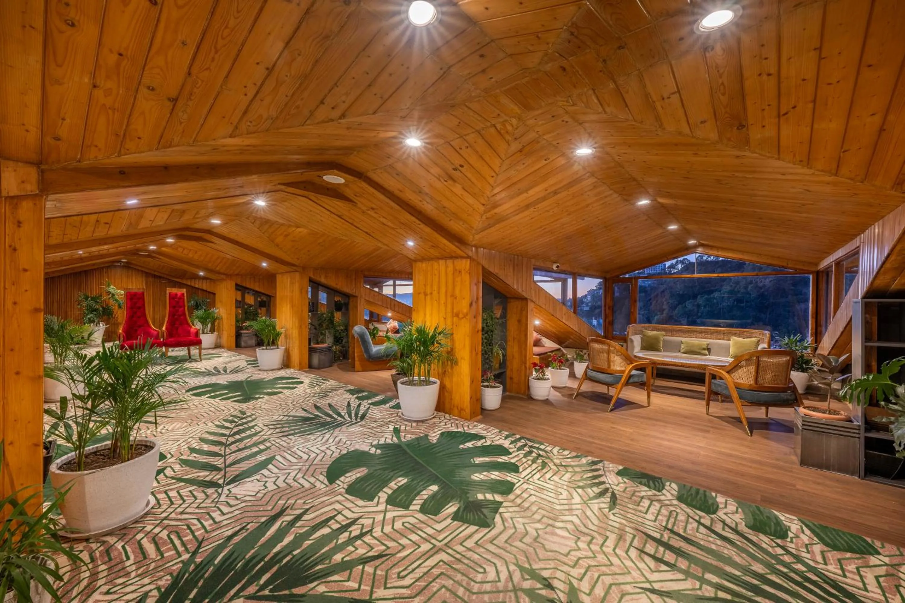 Lobby or reception in Snow Valley Resorts Shimla