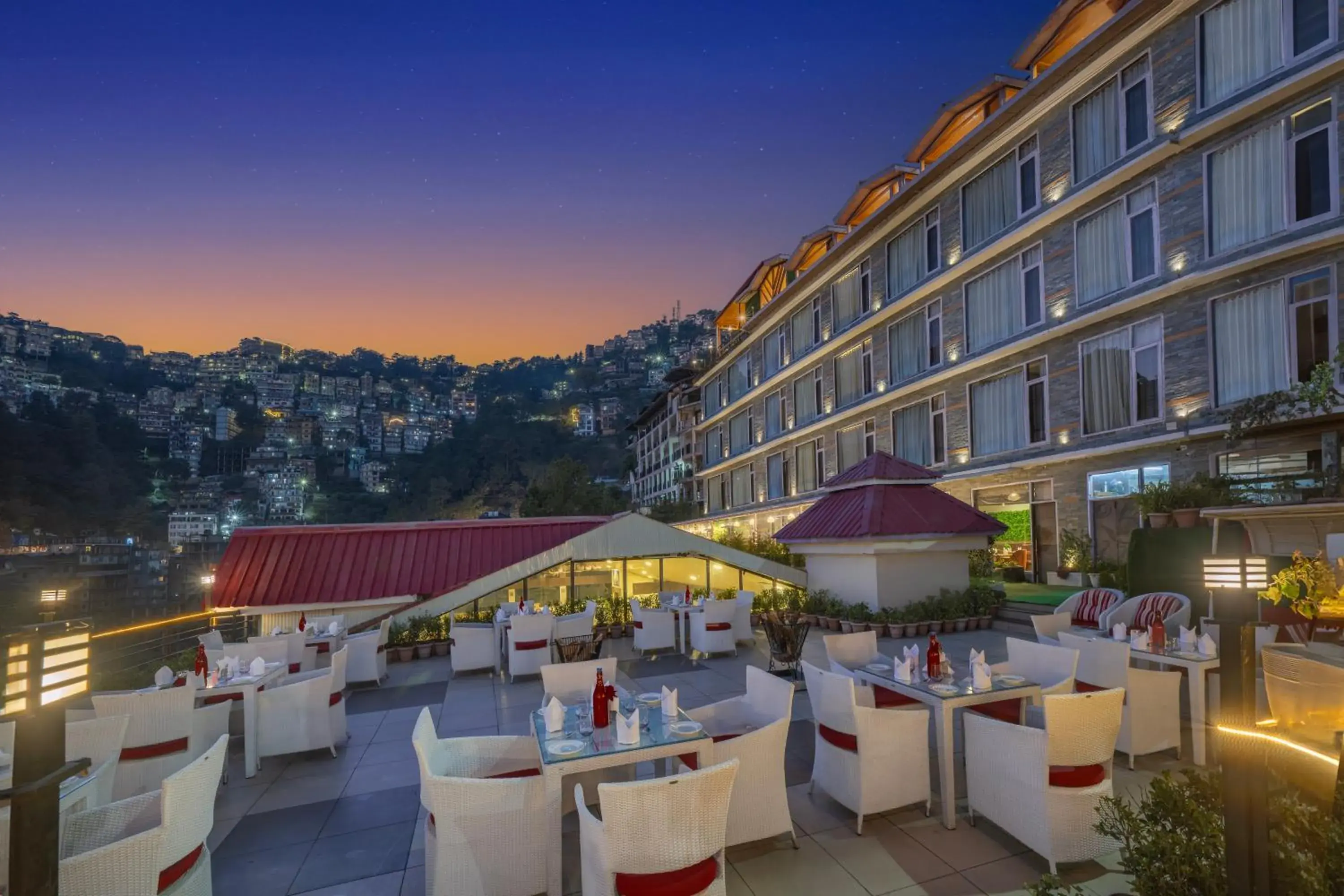Property building in Snow Valley Resorts Shimla Property building in Snow Valley Resorts Shimla