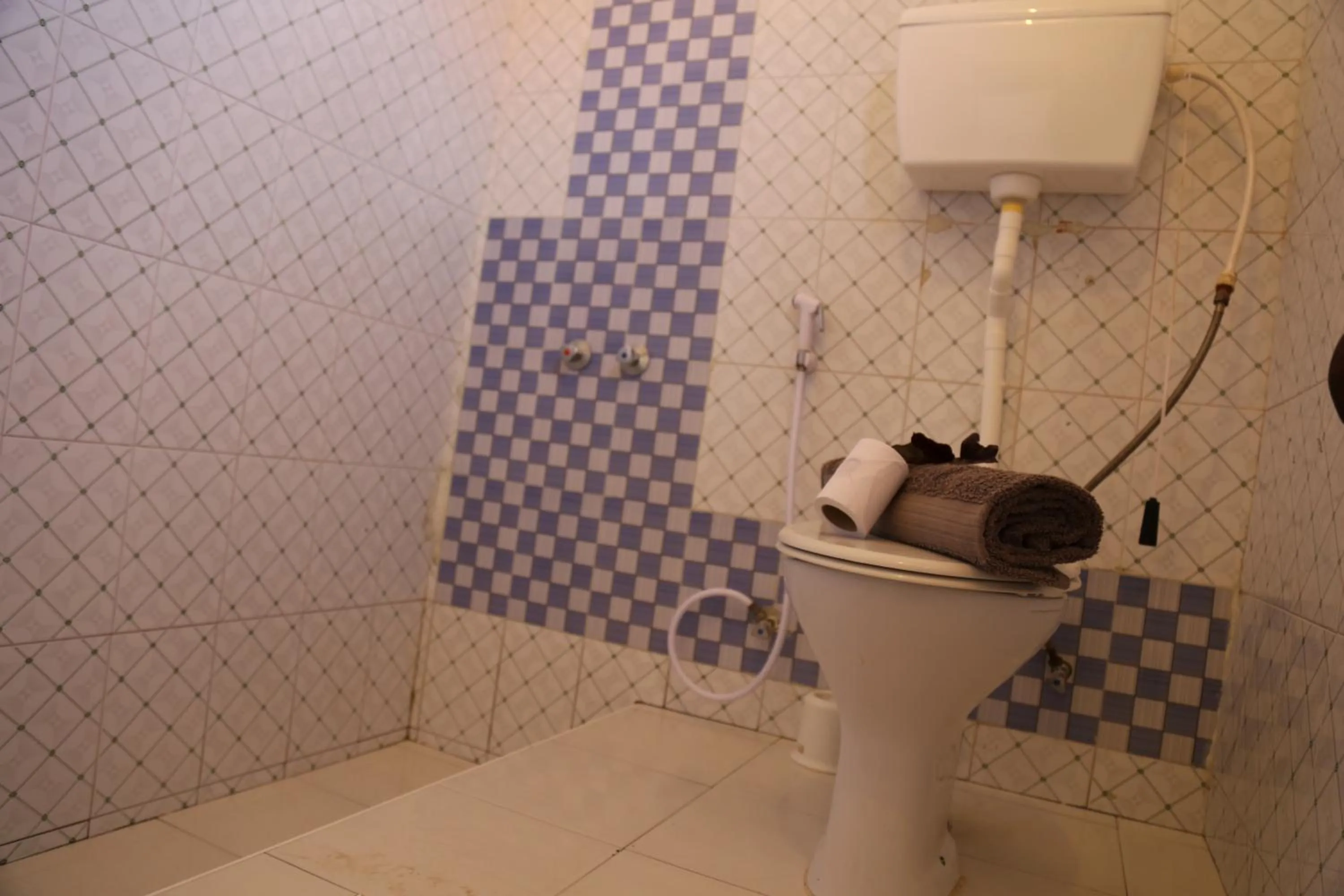 Shower in Kigwedeni Villas